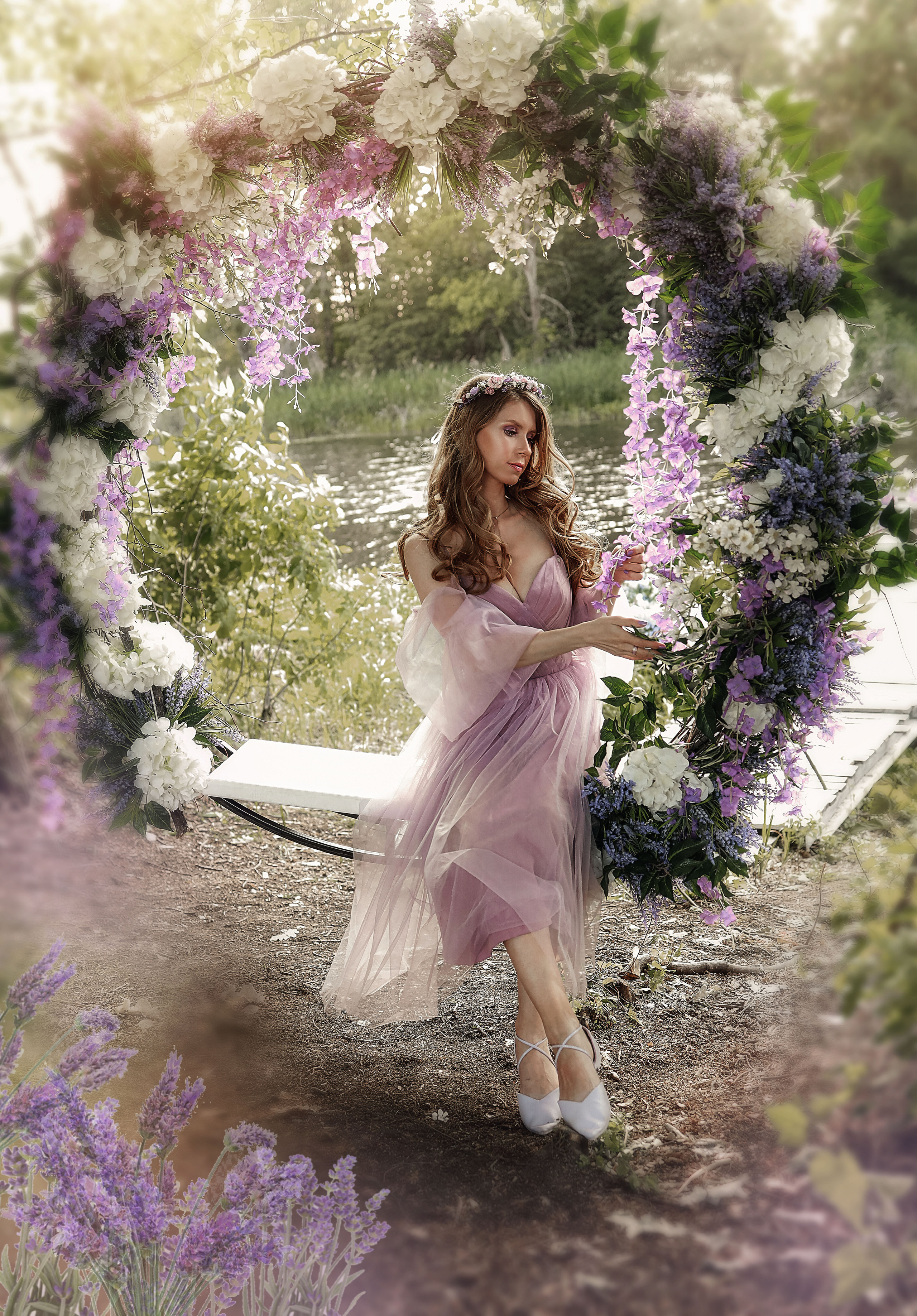 Съемка на лодке и с мольбертом. Иванова Ирина Свадебный и семейный фотограф г. Уфа