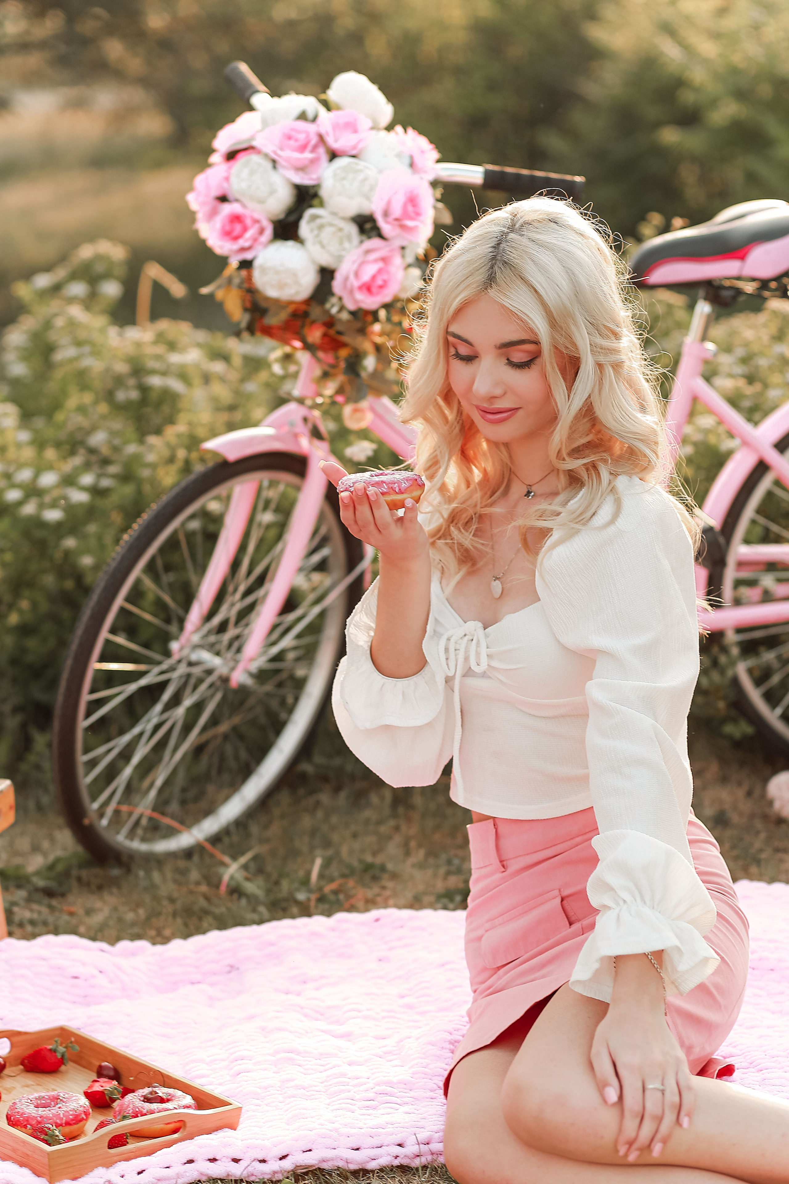Проект " Пикник с розовым велосипедом». Иванова Ирина Свадебный и семейный фотограф г. Уфа