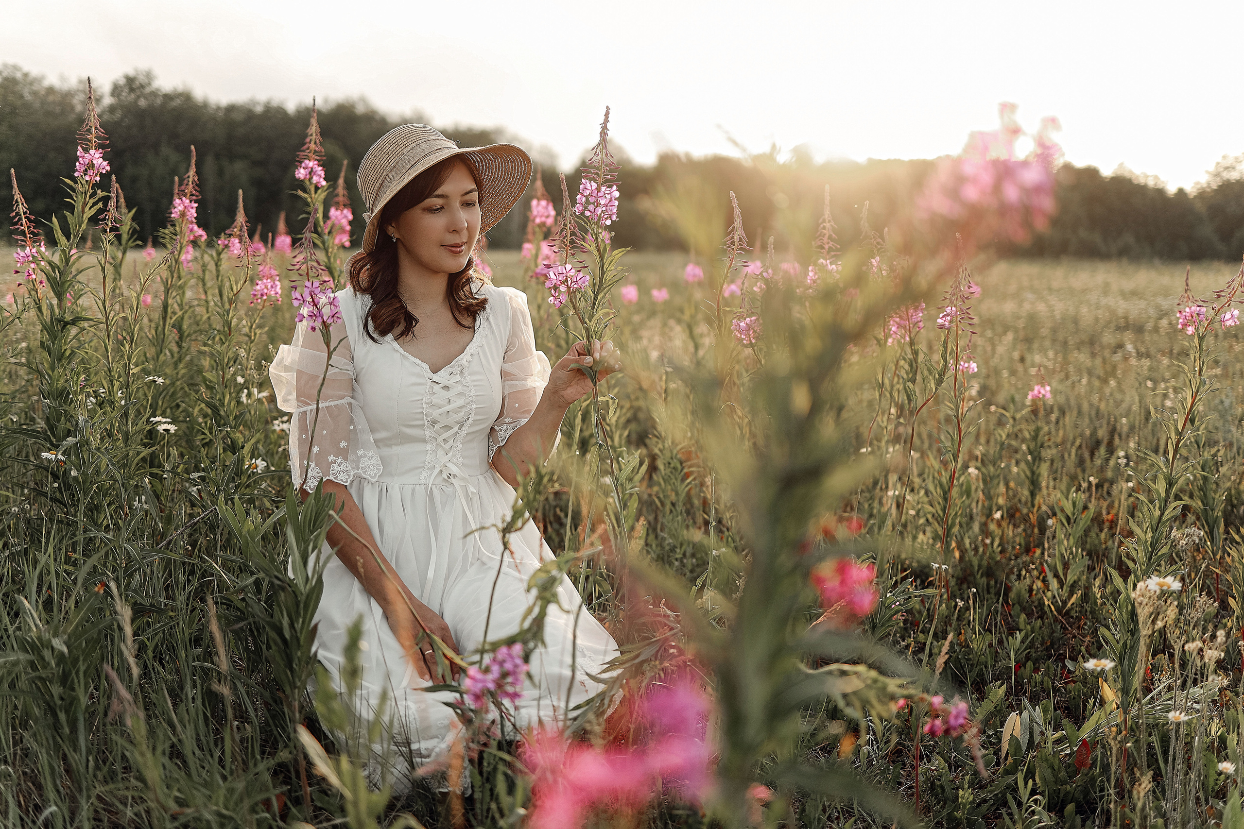 Фотосессия в ромашках. Иванова Ирина Свадебный и семейный фотограф г. Уфа