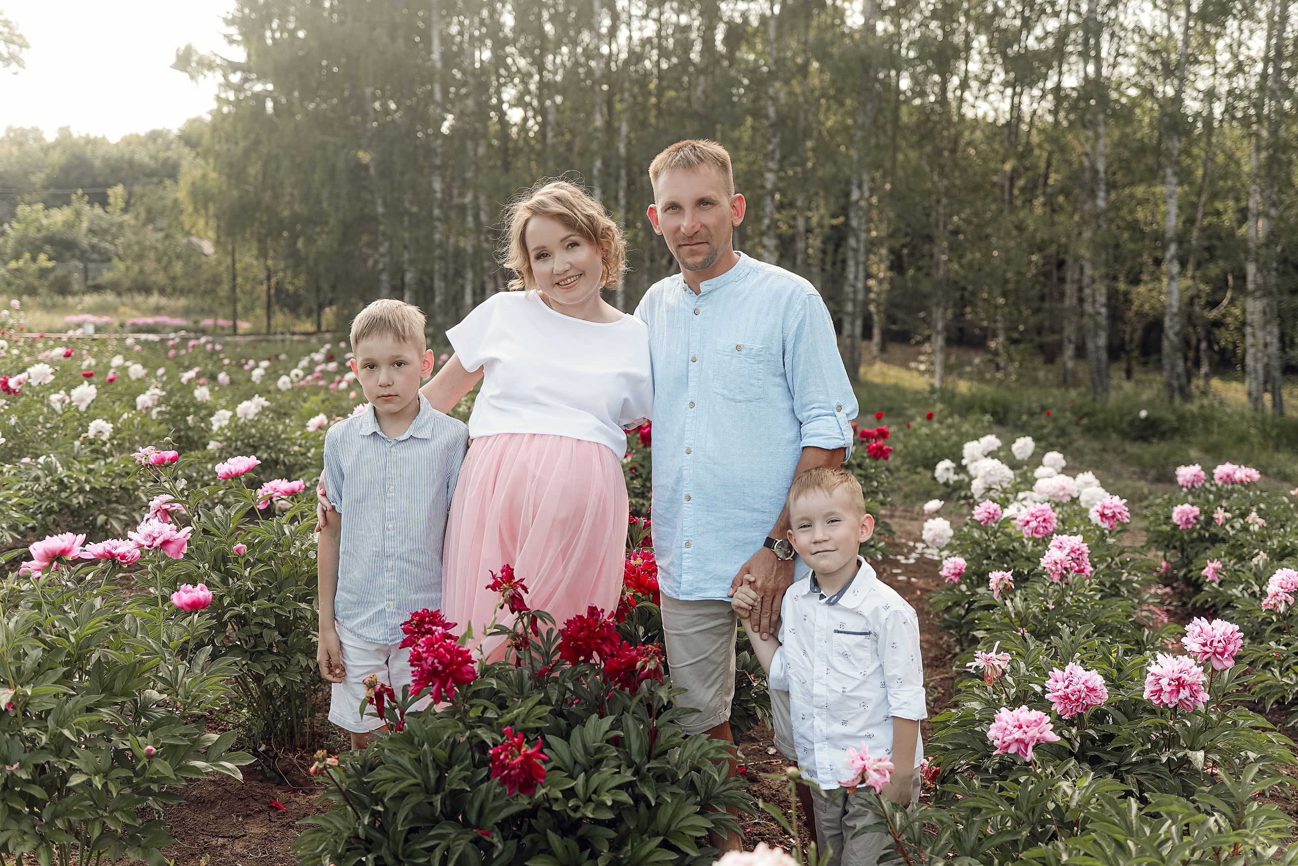 Семейная фотосессия в Ботаническом саду. Иванова Ирина Свадебный и семейный фотограф г. Уфа