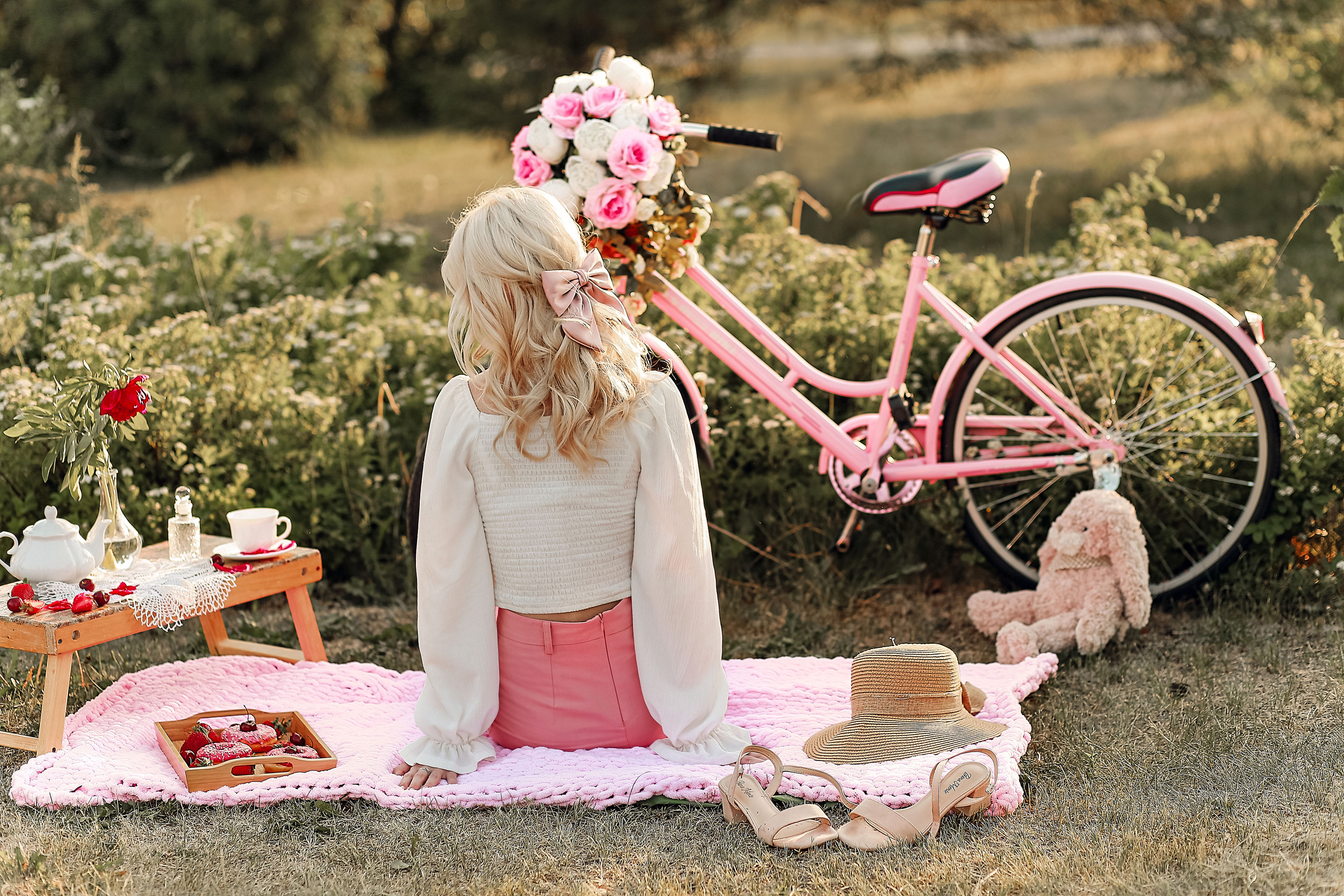 Проект " Пикник с розовым велосипедом». Иванова Ирина Свадебный и семейный фотограф г. Уфа