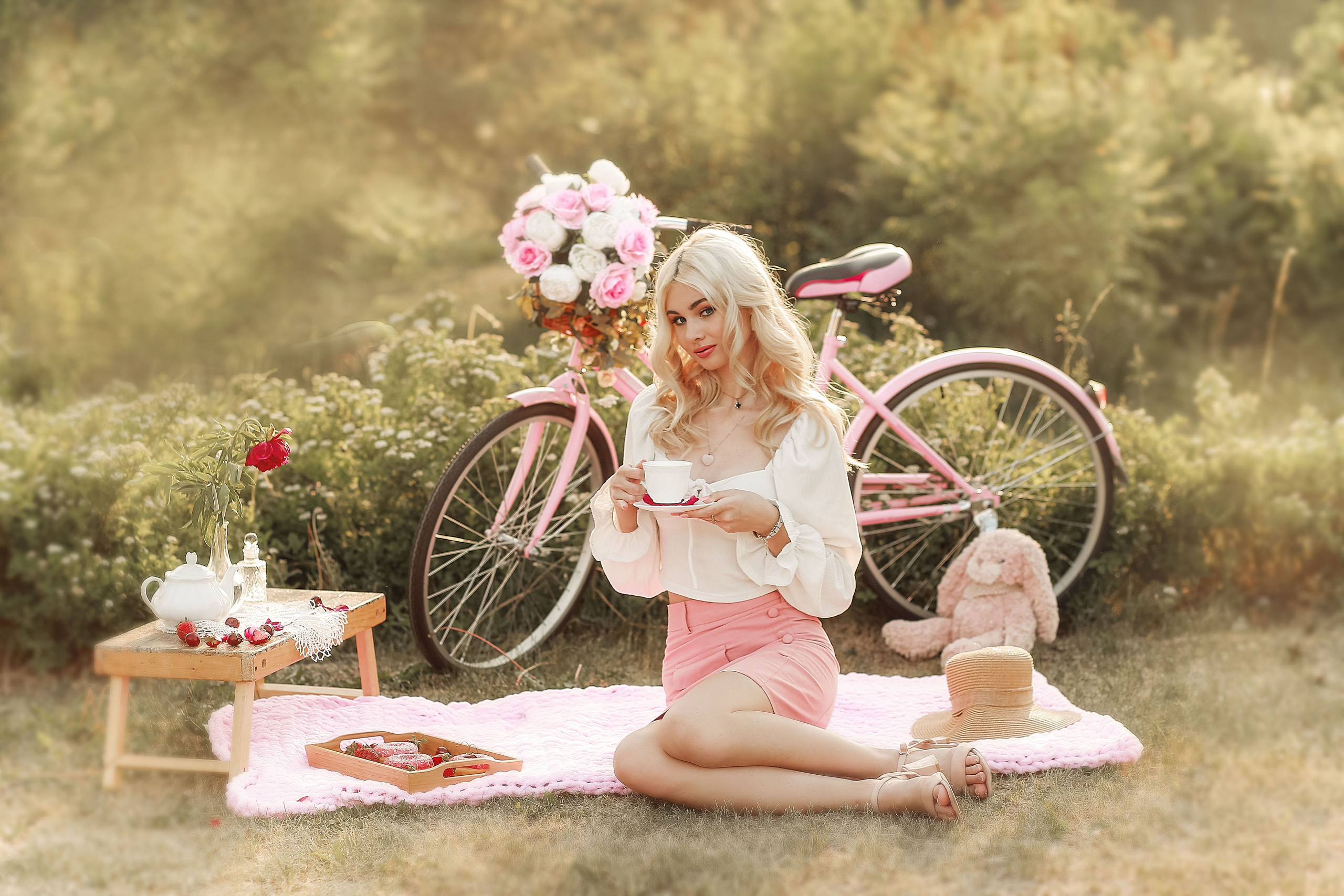Проект " Пикник с розовым велосипедом». Иванова Ирина Свадебный и семейный фотограф г. Уфа