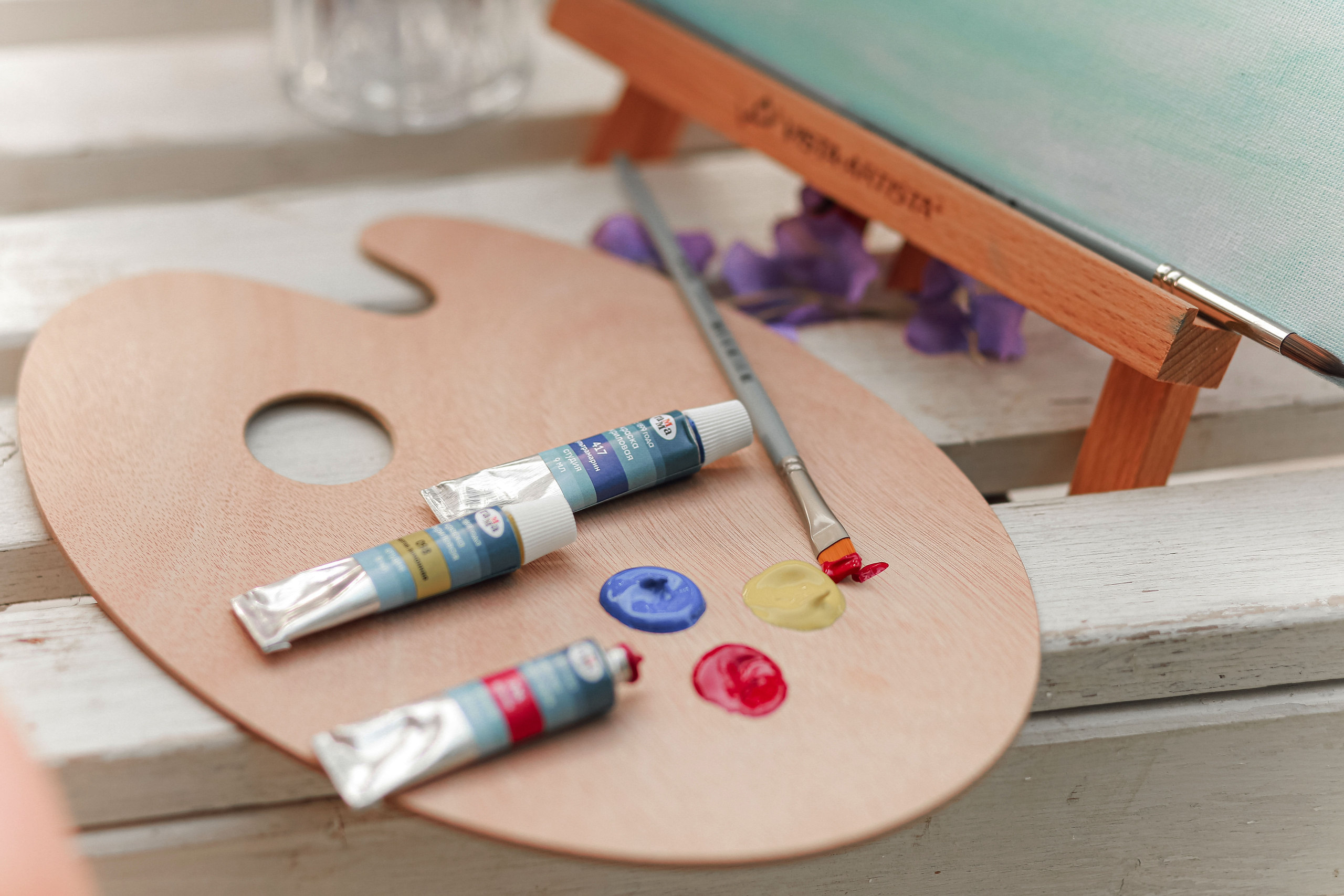 Съемка на лодке и с мольбертом. Иванова Ирина Свадебный и семейный фотограф г. Уфа