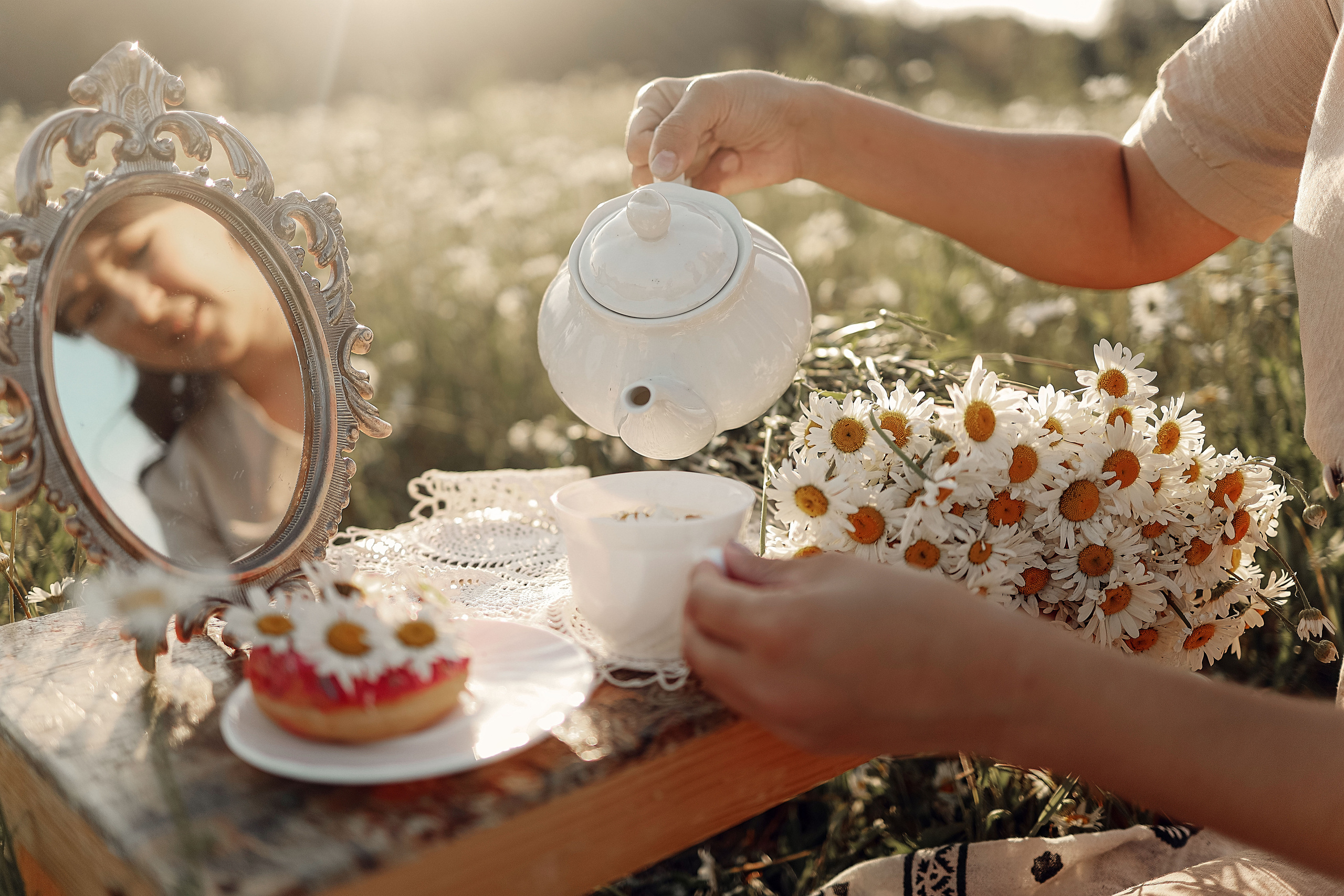 Фотосессия в ромашках. Иванова Ирина Свадебный и семейный фотограф г. Уфа