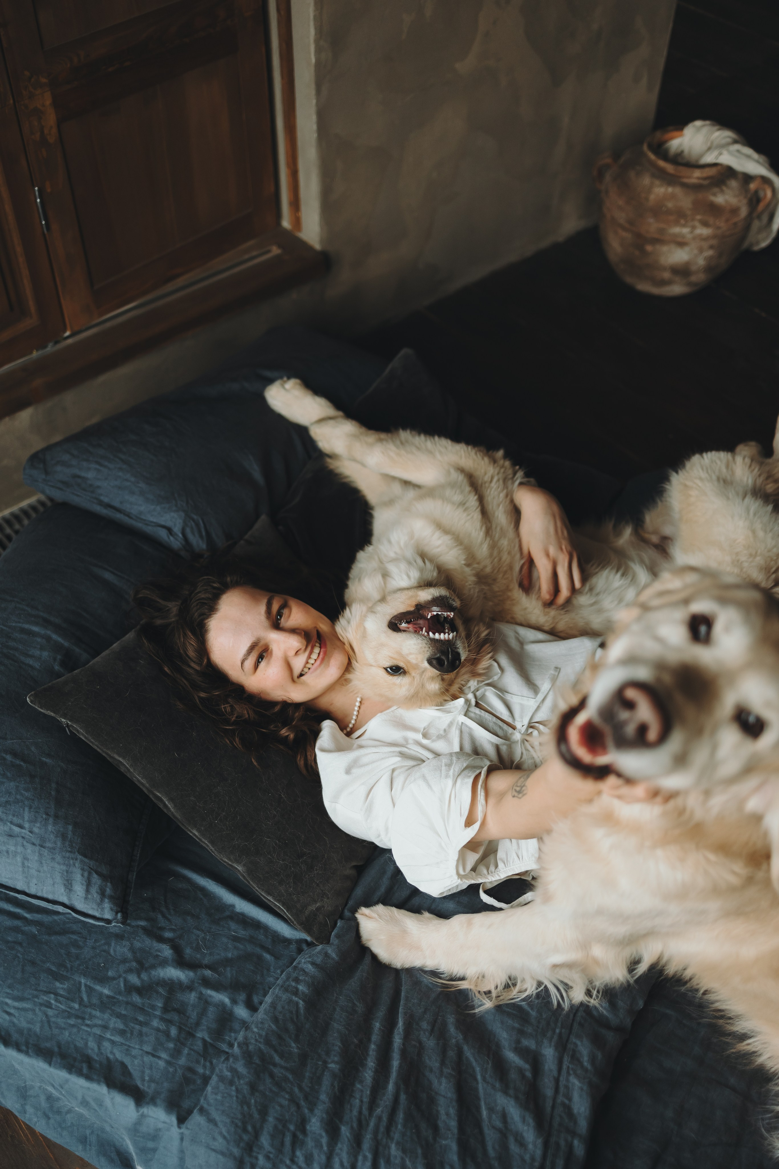 Настя, Арчи и Арагон. Фотограф-анималист в Санкт-Петербурге Алина Яхонт