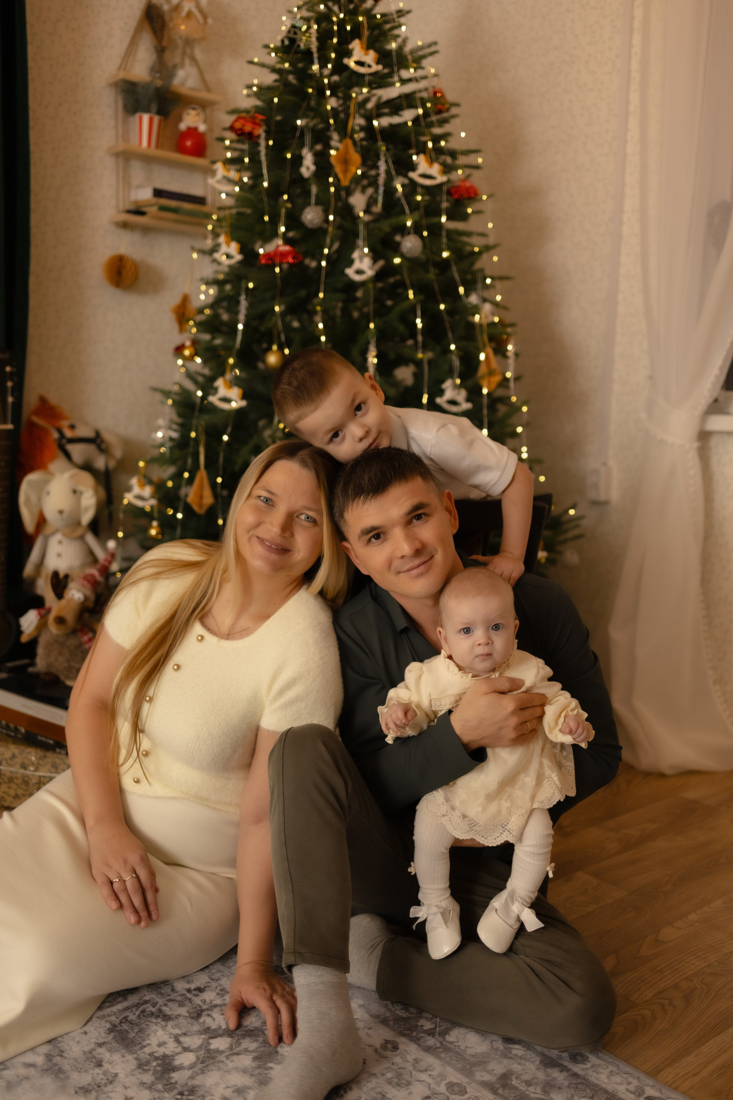 Семейная новогодняя. Фотограф Татьяна Семенова