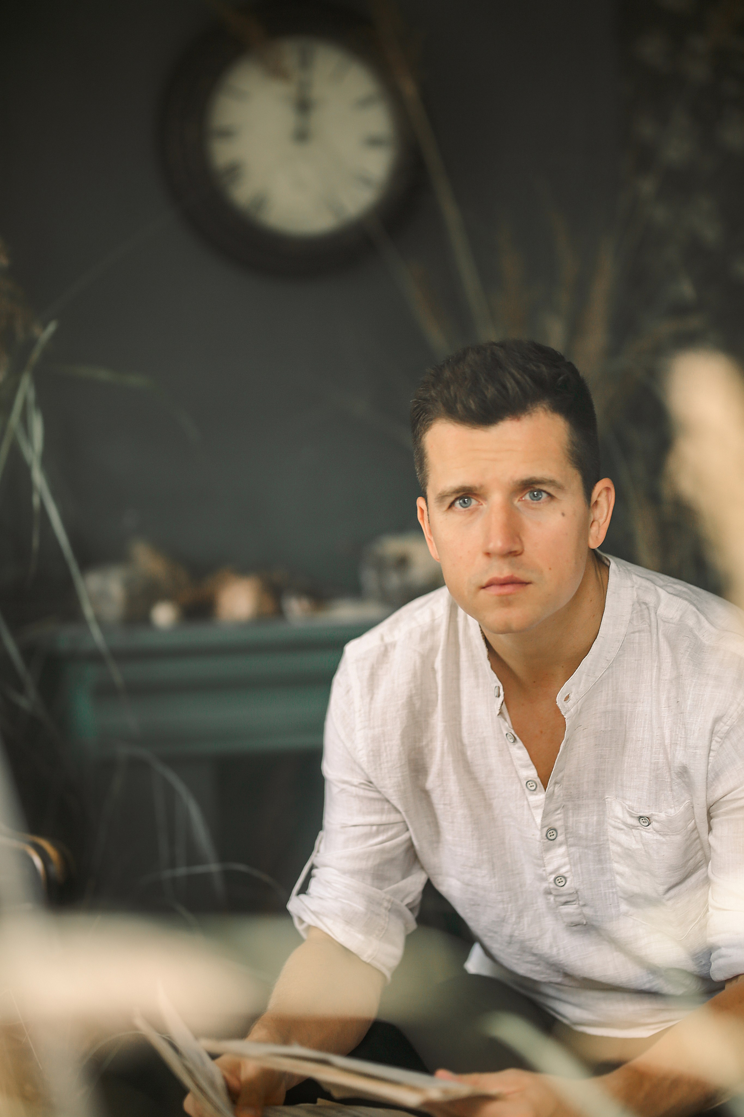 Писатель в Drozd House. Фотограф Анастасия Залевская