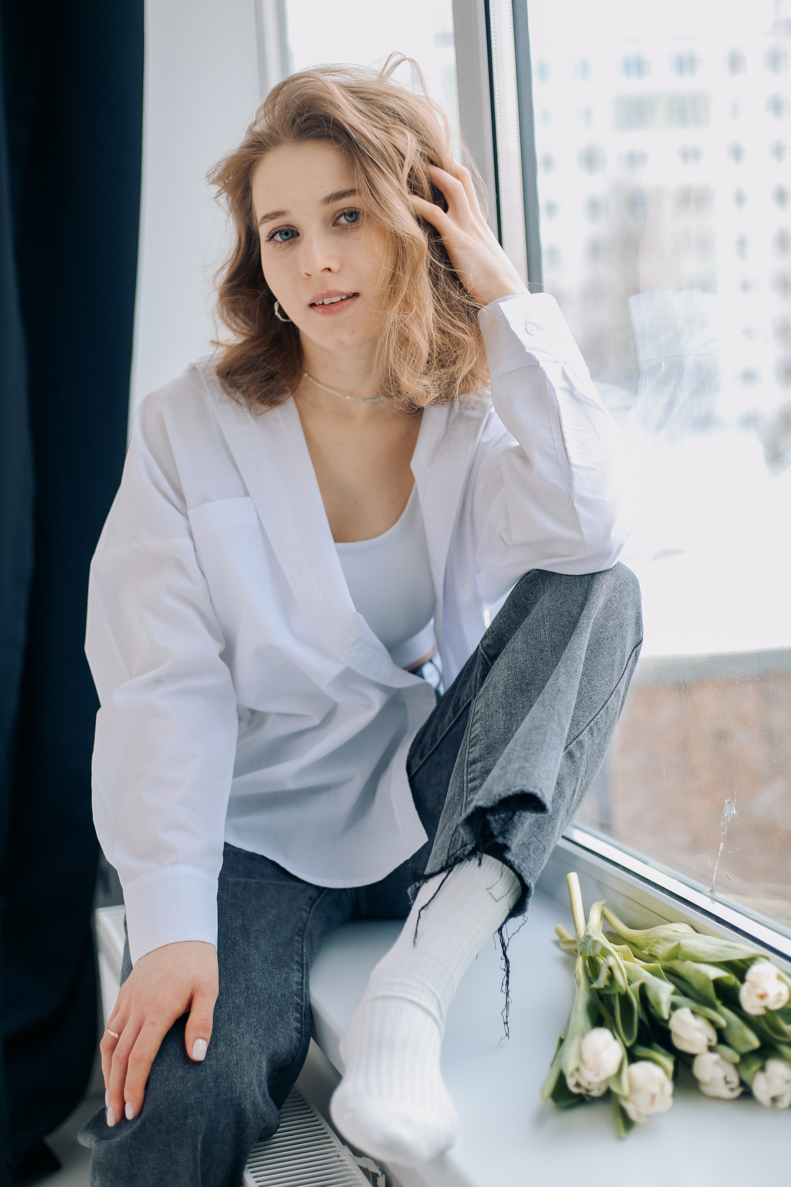 Весенняя в фотостудии Vibes. Фотограф Анастасия Залевская