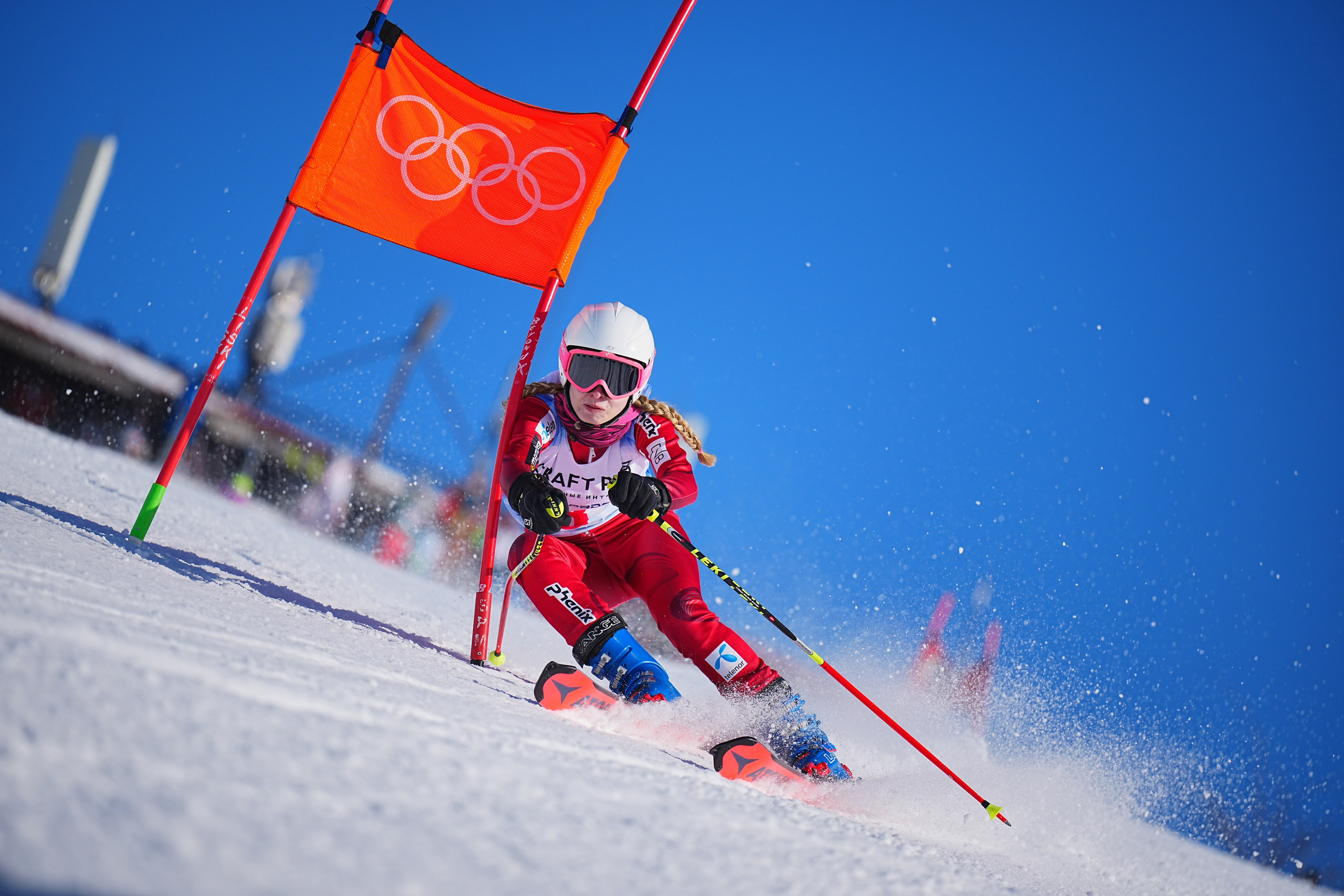 Шуколово. Открытое Первенство МФТИ по горным лыжам. GS, Telemark, 2024. Фотограф Студитский Евгений