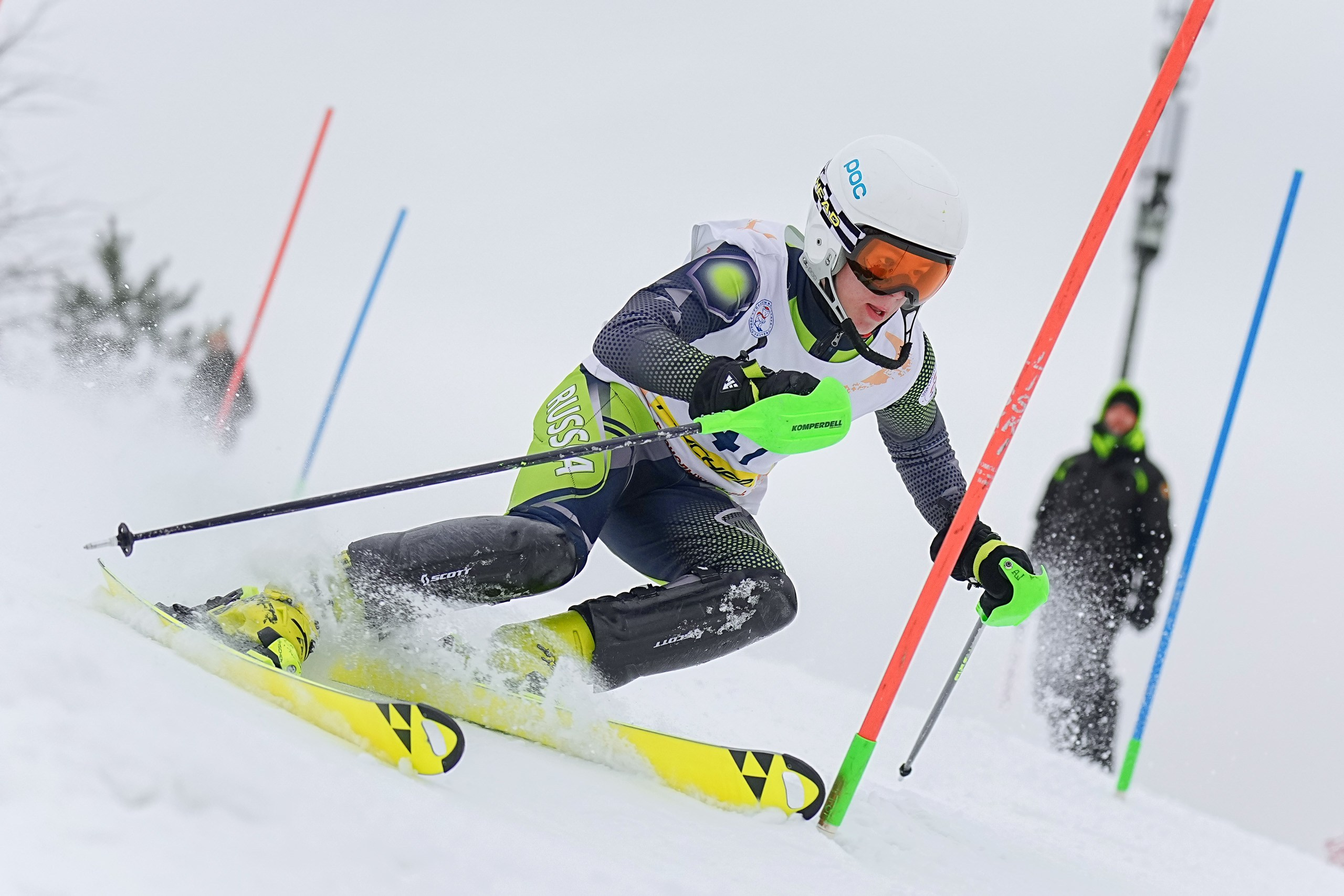 Первенство Дмитровского городского округа по горнолыжному спорту «Памяти А. Жирова» SL U14, U16. Фотограф Студитский Евгений