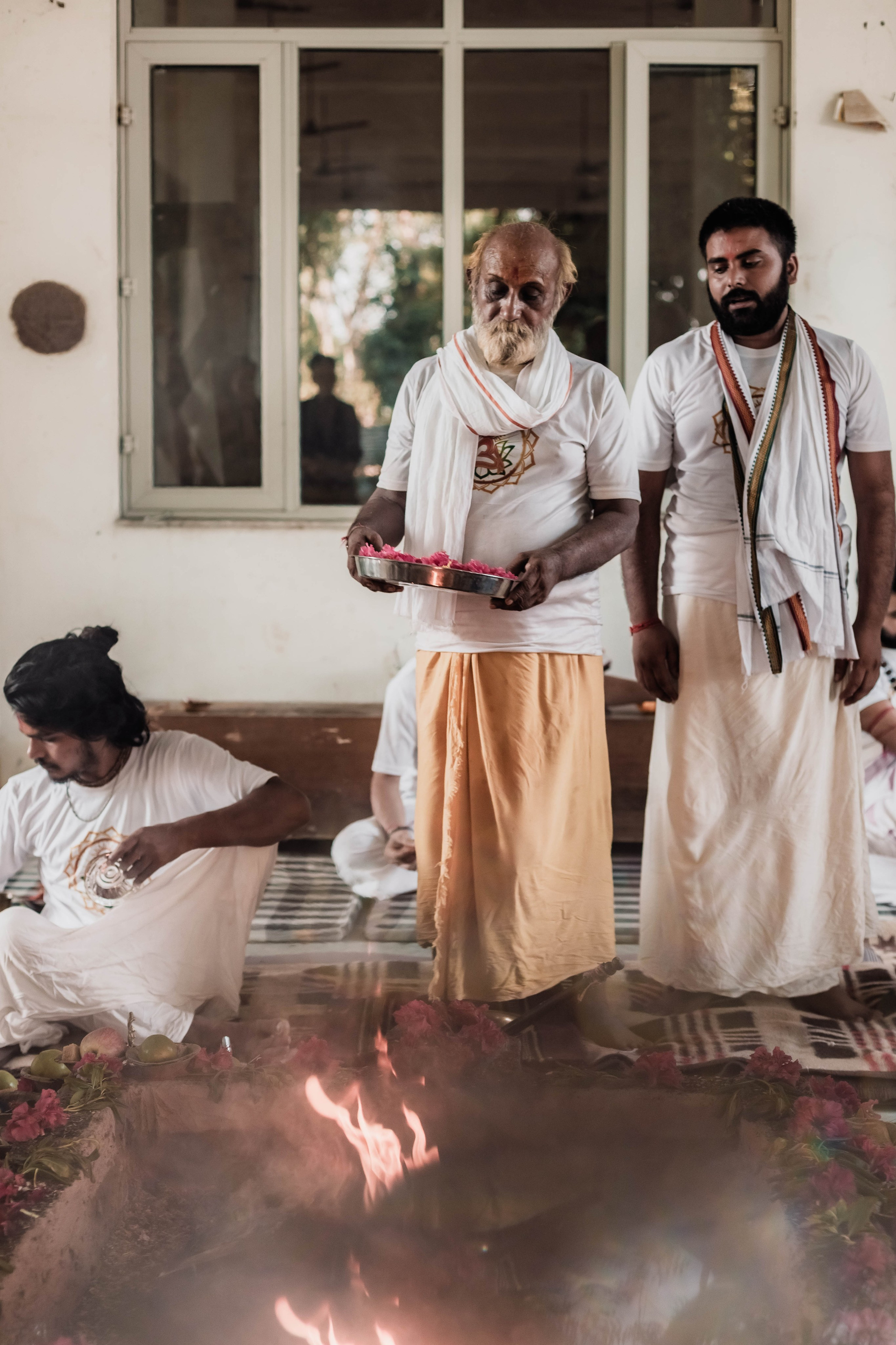 Pitri Paksha yagyas & poojas Devraha Baba ji ashram. Mariam Bagdasaryan