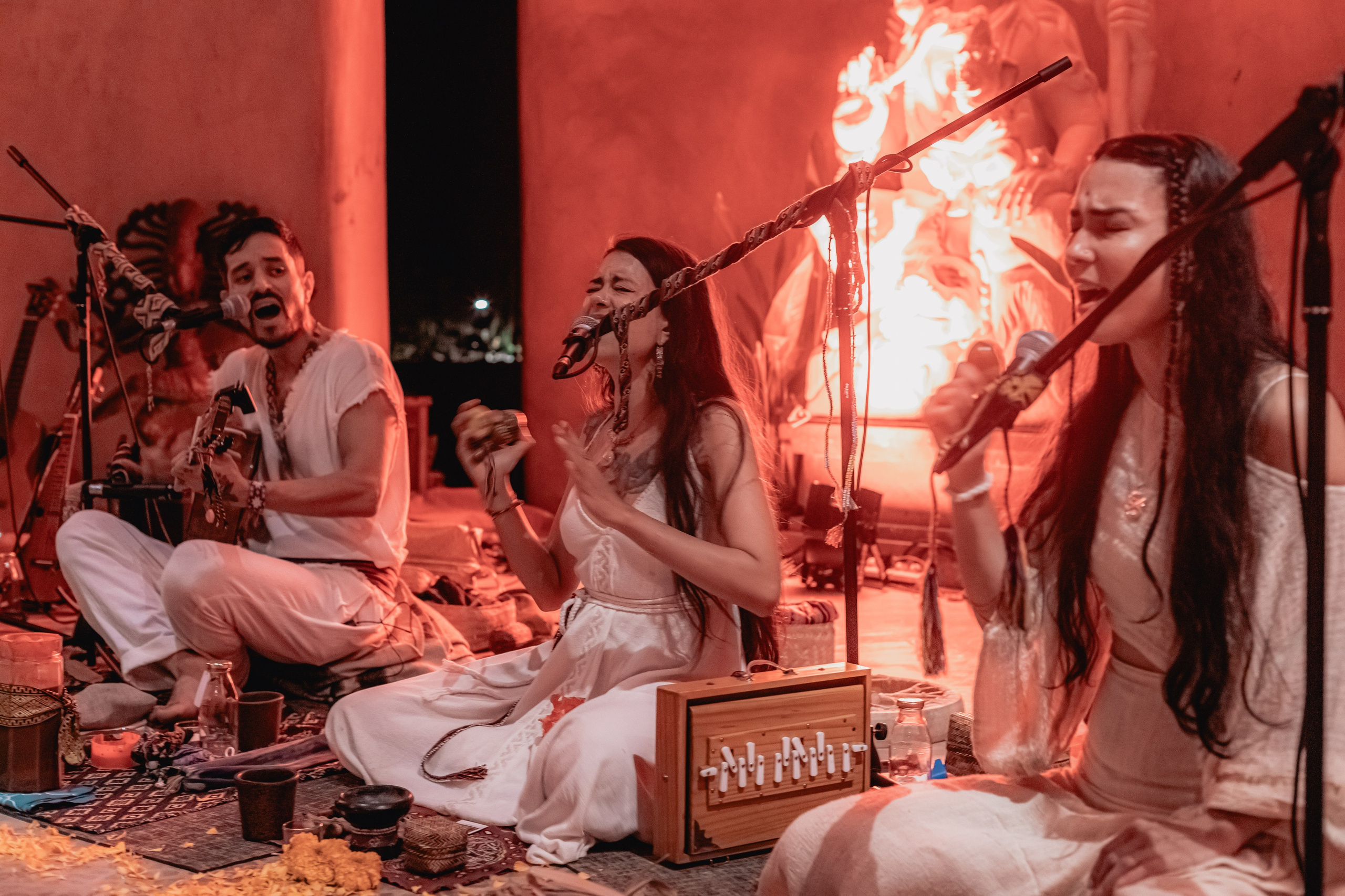 Cacao ceremony Full moon jan w Juan. Mariam Bagdasaryan