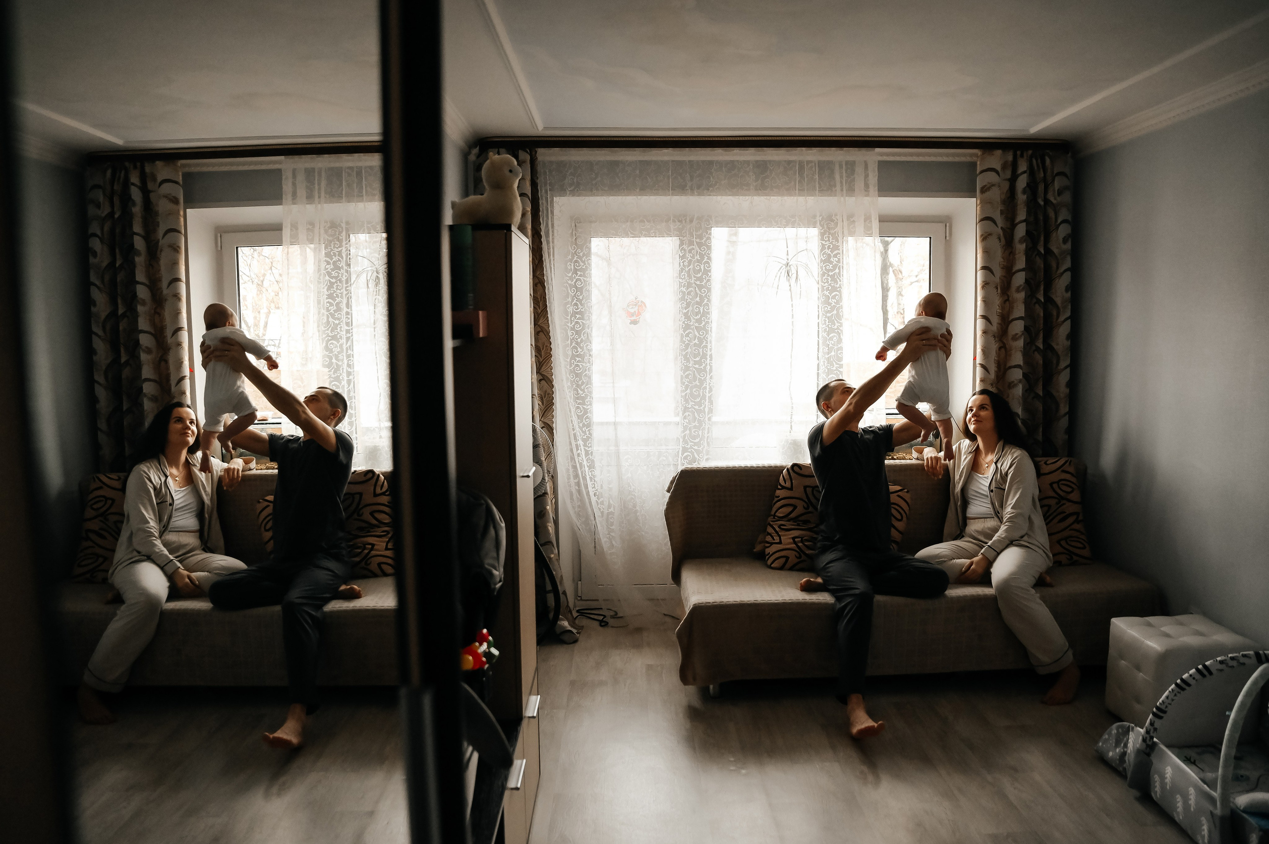 Домашняя история. Семейный фотограф Олеся Батурина Рязань