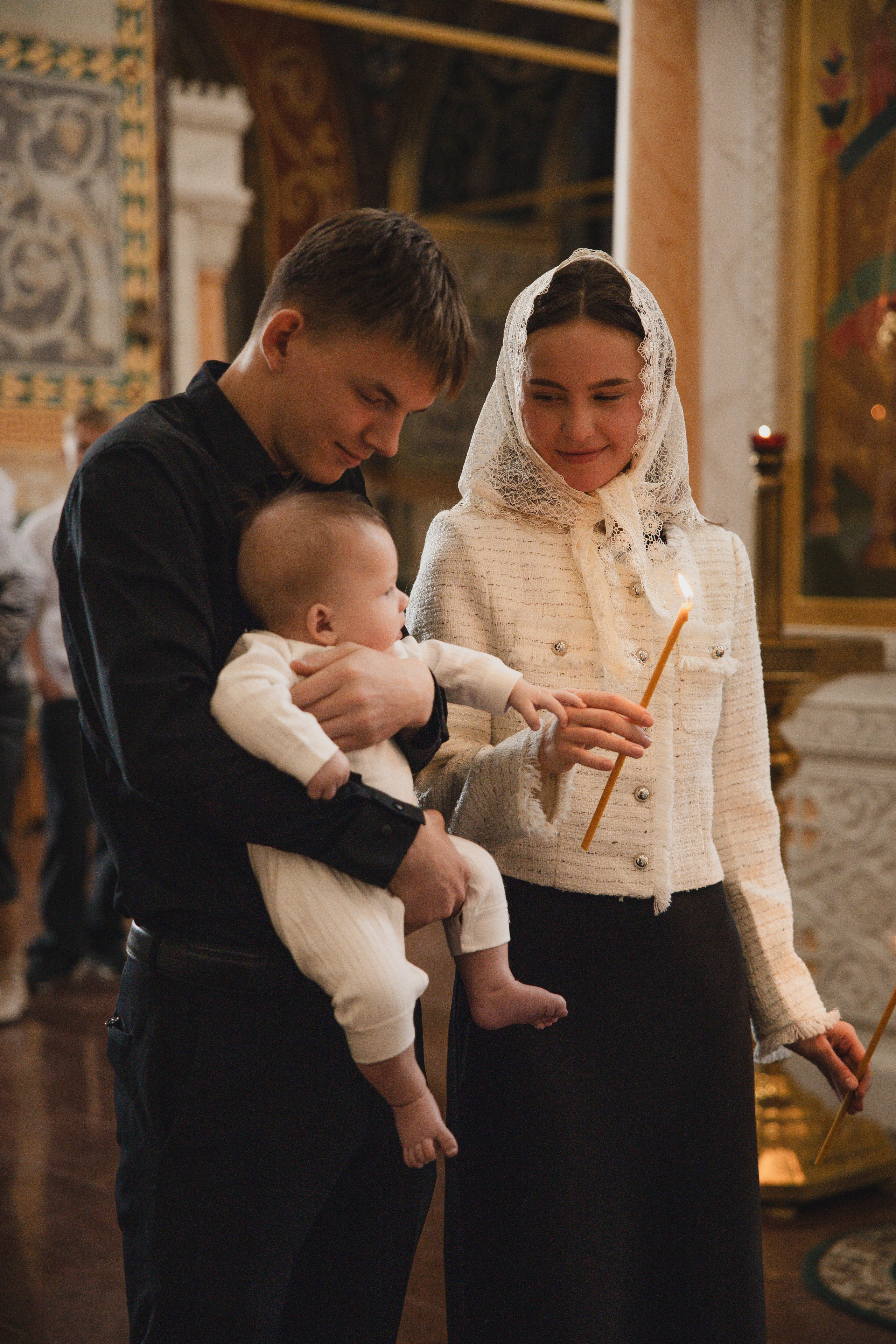 Крещение Кирюши. Фотограф Ломакина Анастасия