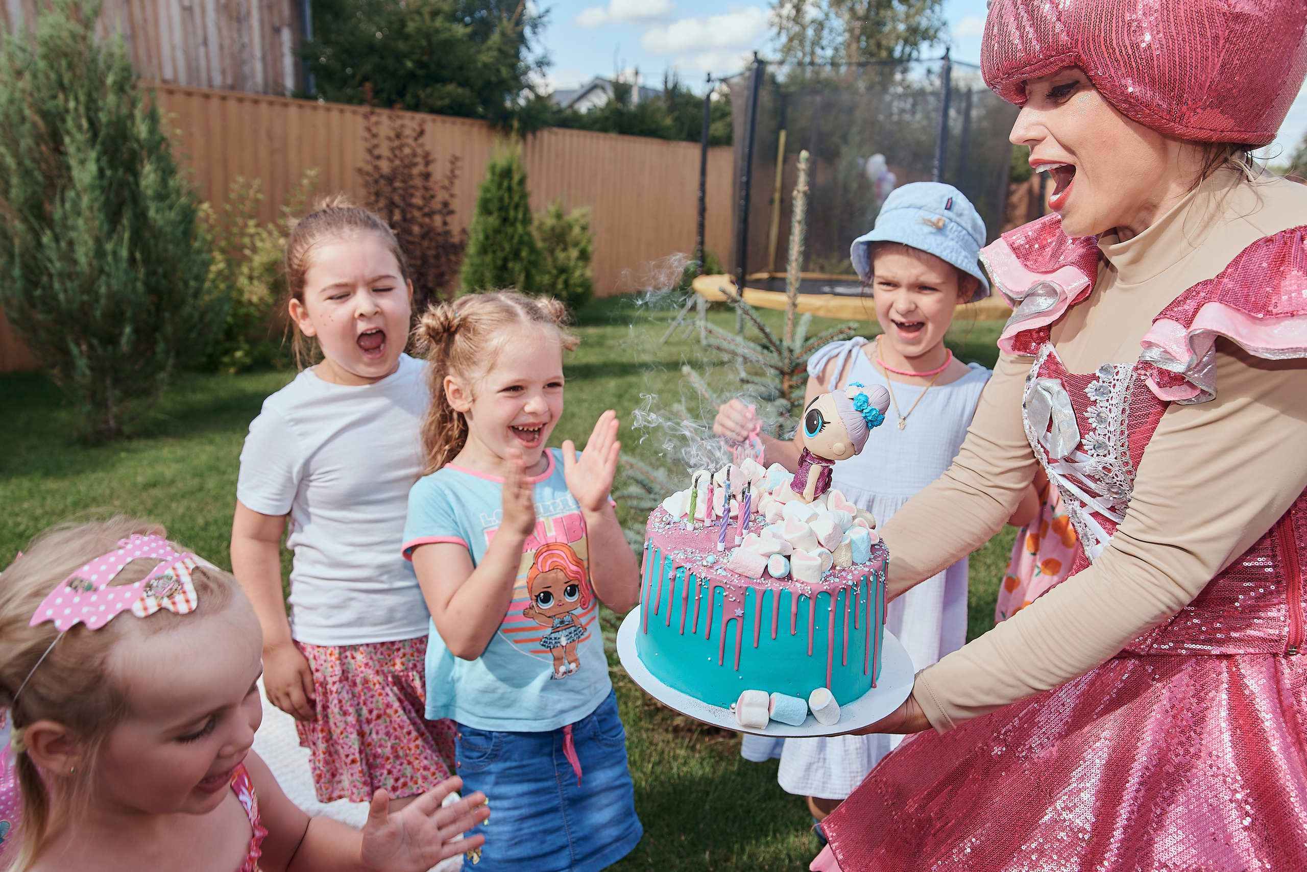 День рождения в стиле куклы ЛОЛ. Фотограф Москва Софа Ревчук
