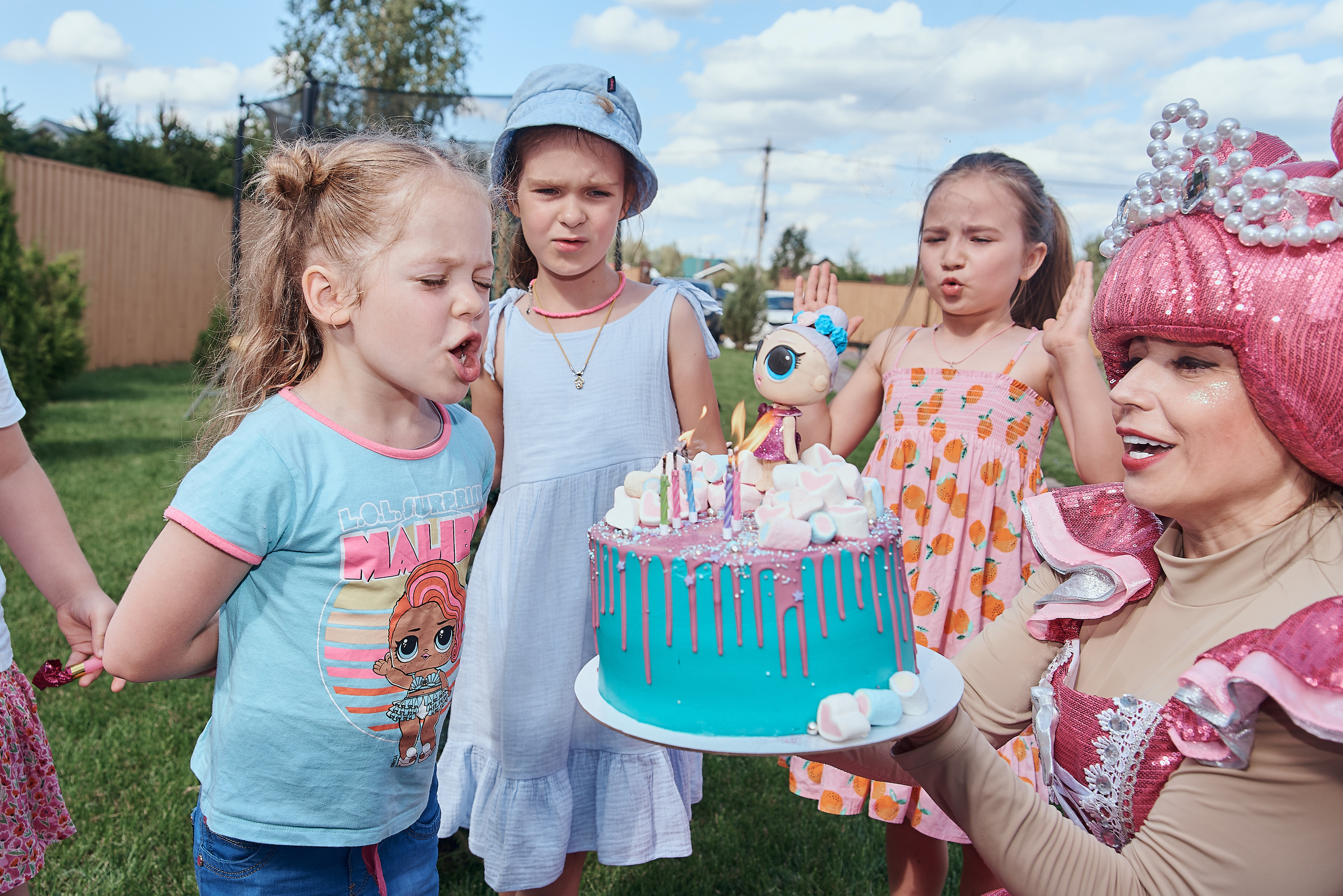 День рождения в стиле куклы ЛОЛ. Фотограф Москва Софа Ревчук