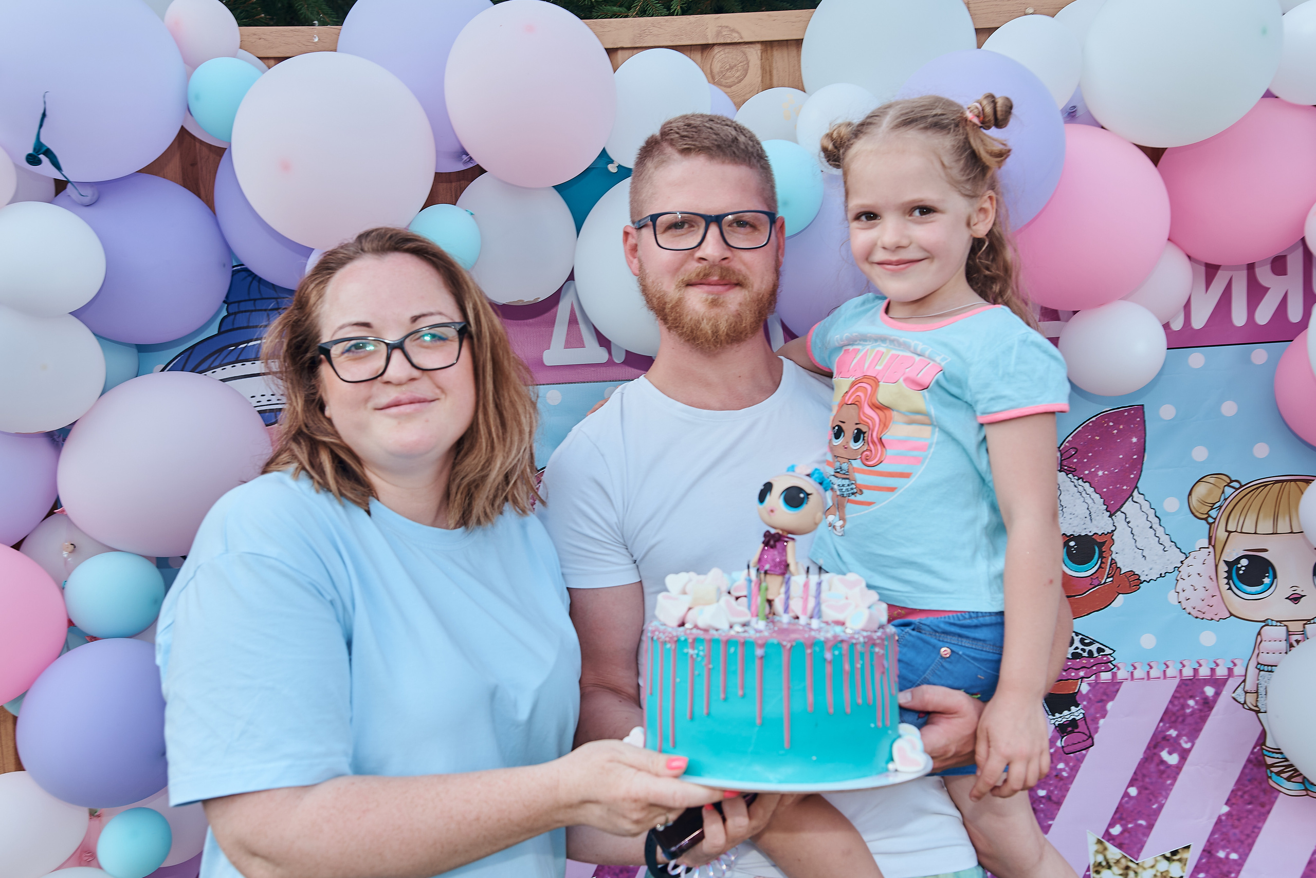 День рождения в стиле куклы ЛОЛ. Фотограф Москва Софа Ревчук