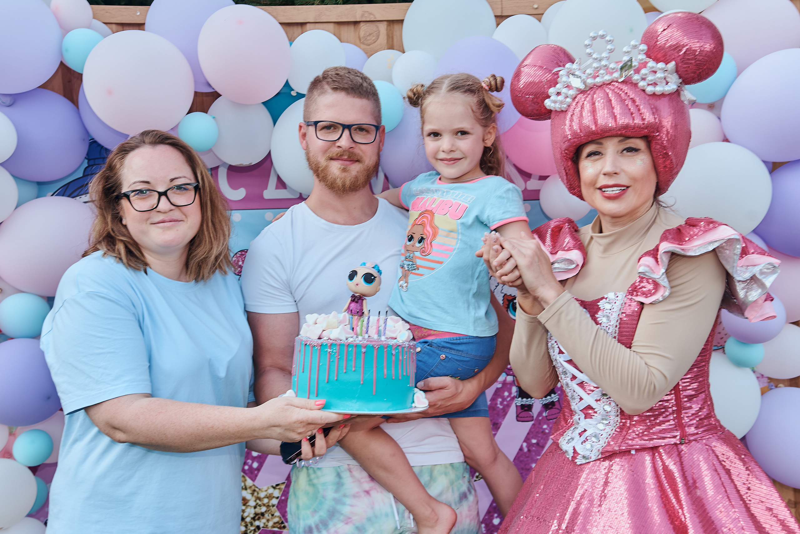 День рождения в стиле куклы ЛОЛ. Фотограф Москва Софа Ревчук