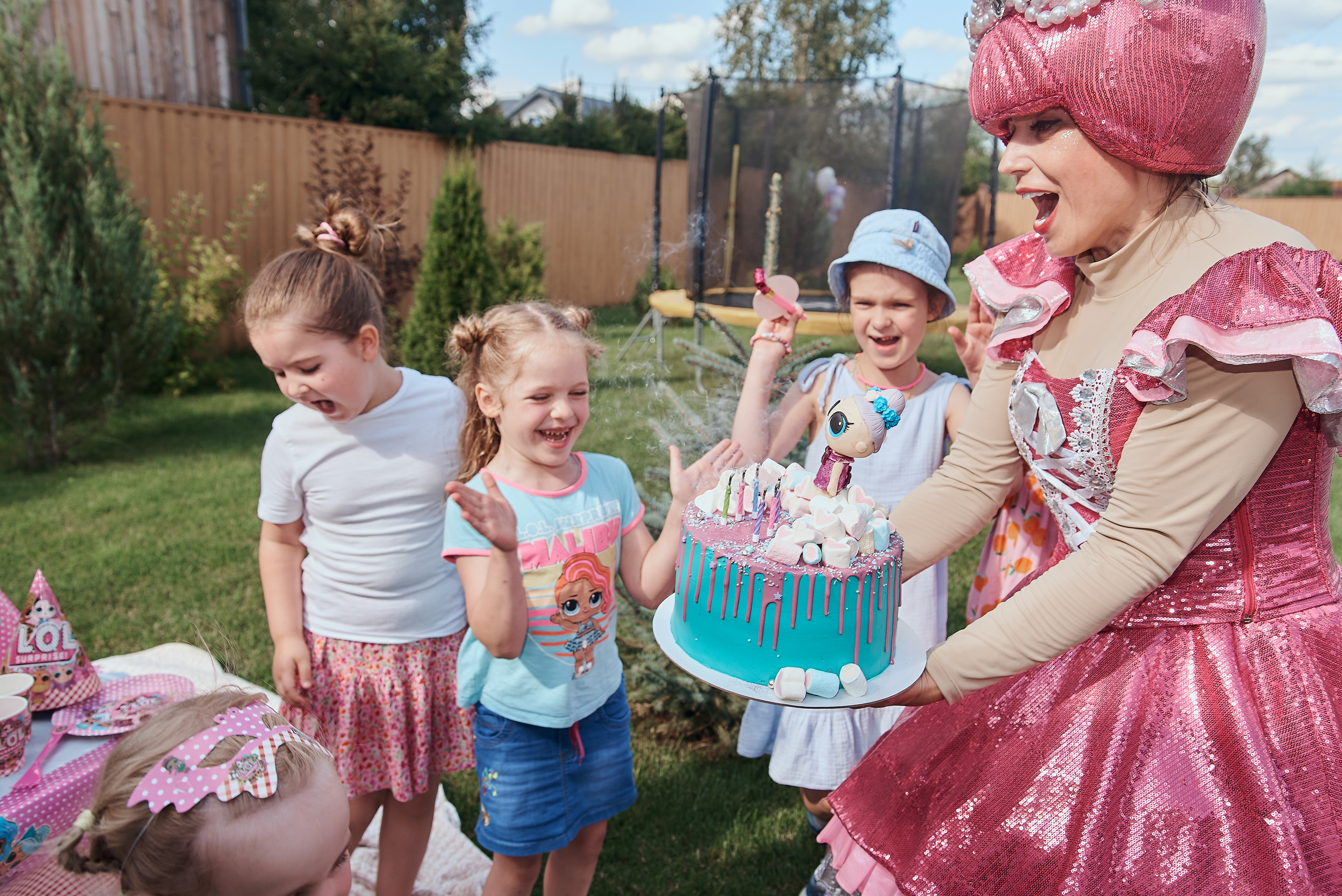 День рождения в стиле куклы ЛОЛ. Фотограф Москва Софа Ревчук