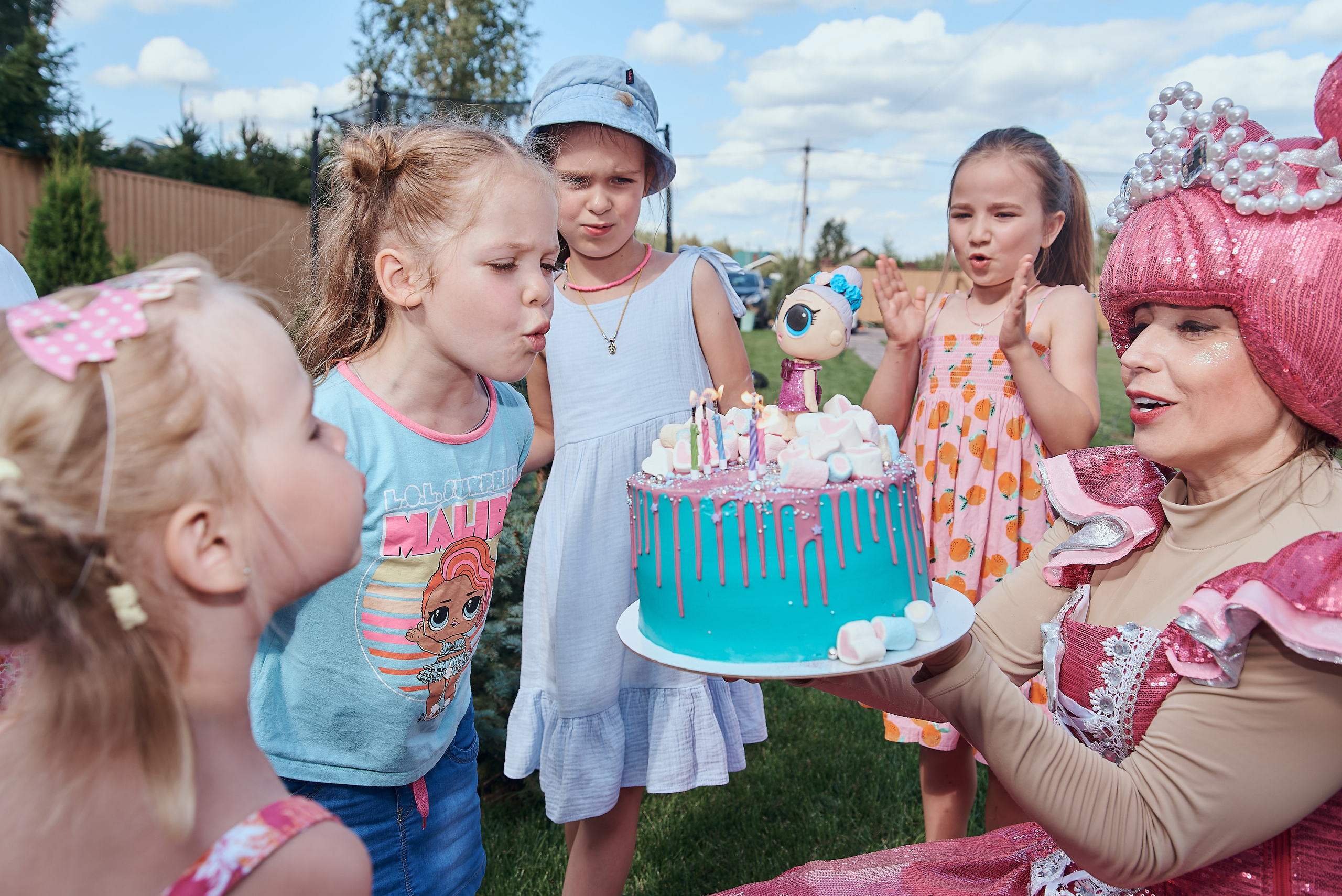 День рождения в стиле куклы ЛОЛ. Фотограф Москва Софа Ревчук