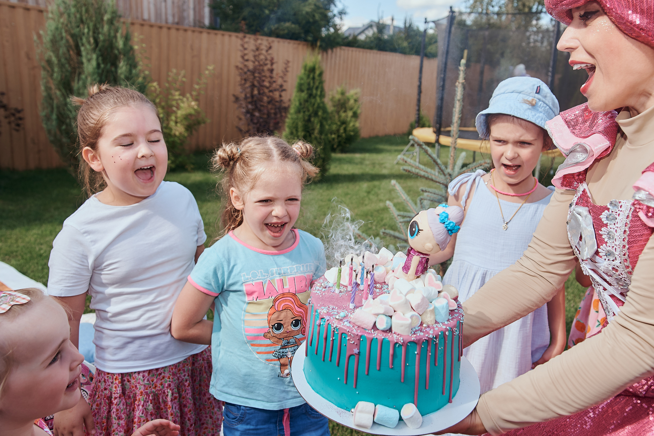 День рождения в стиле куклы ЛОЛ. Фотограф Москва Софа Ревчук