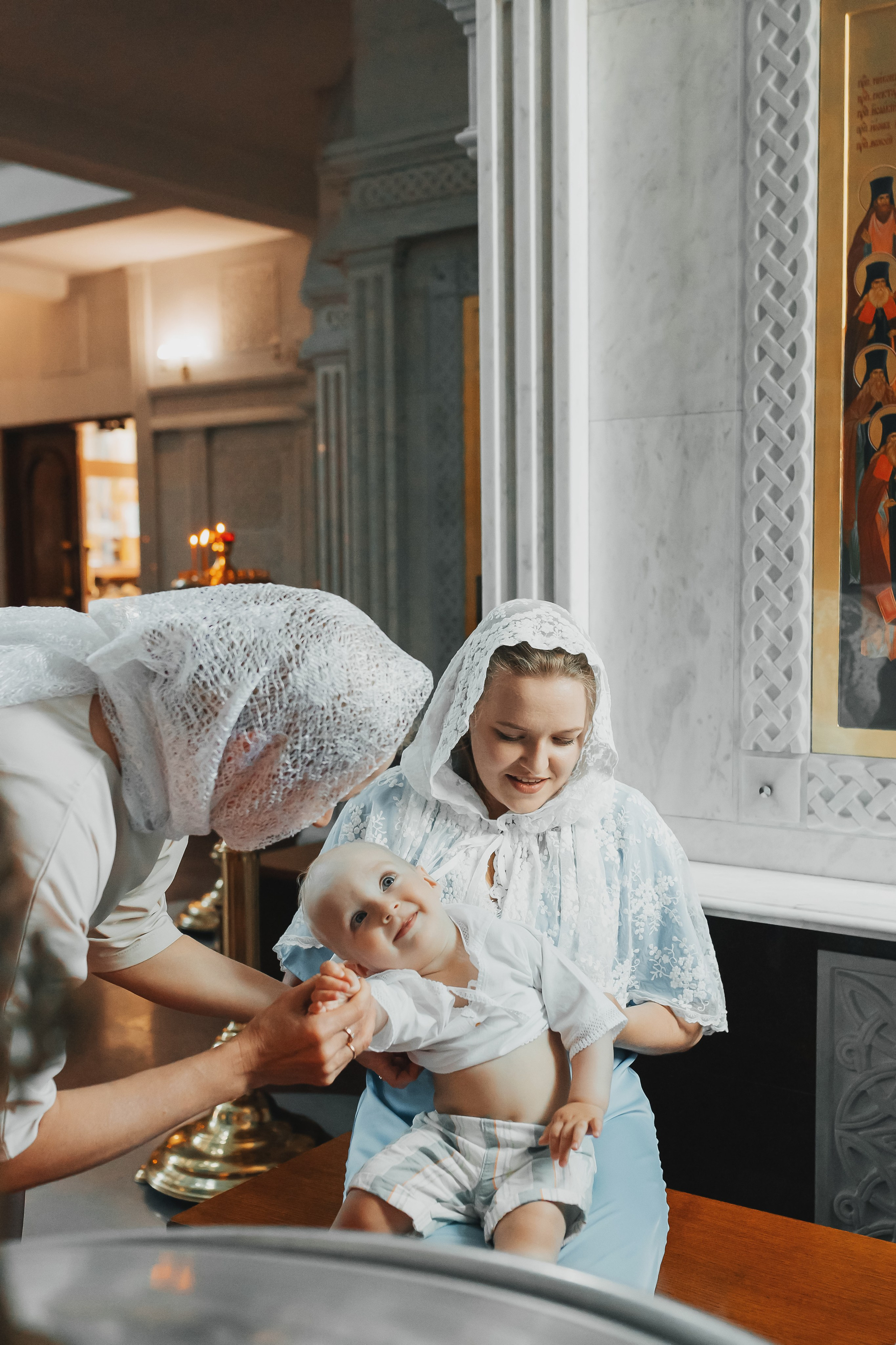 Таинство крещения Ванечки (г.Ростов-на-Дону). Фотограф в городе Сальск