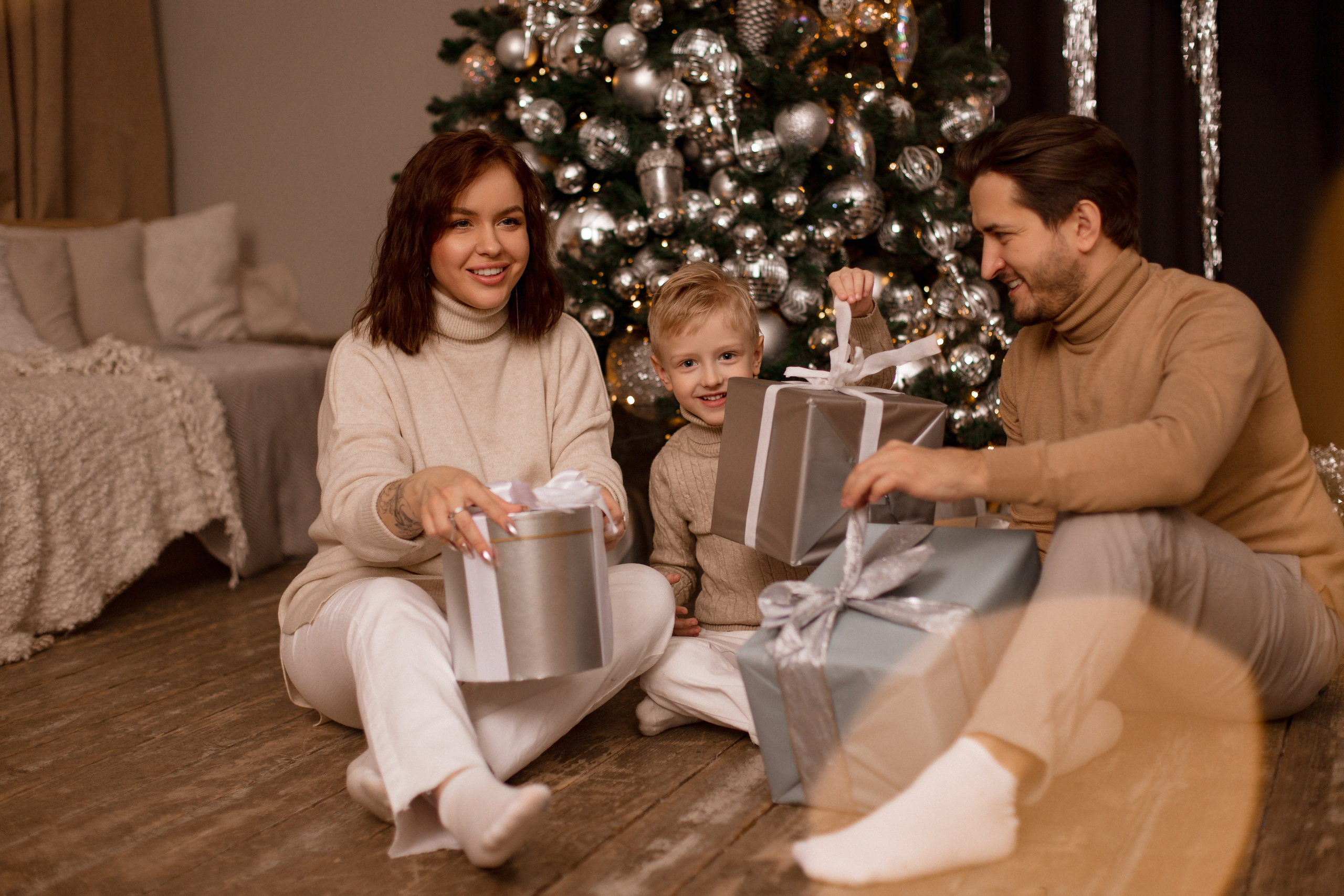 Новогодняя семейная фотосессия. Brand и контент фотограф