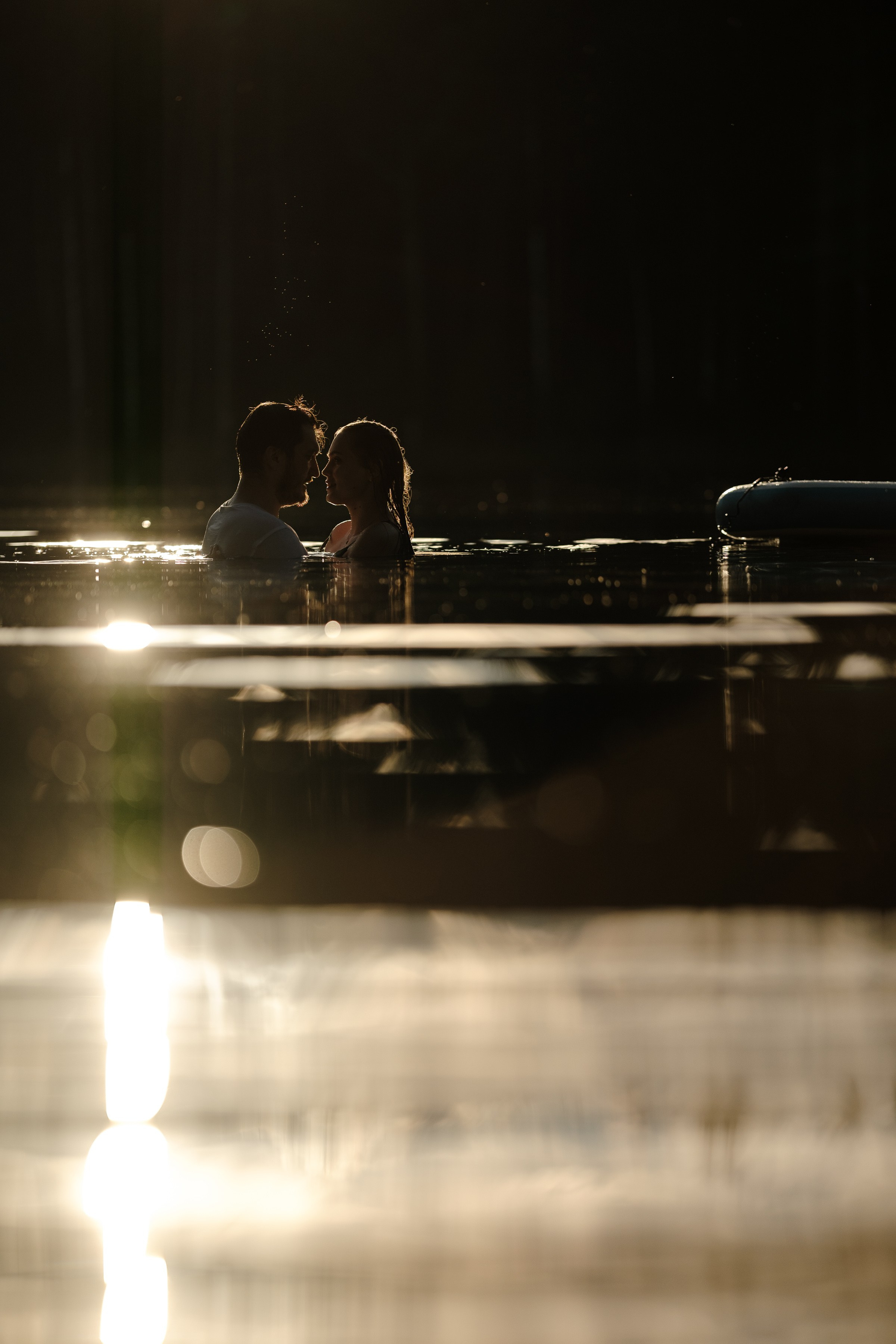 Петя и Лина, на сапах. Интерьерный фотограф и видеограф в Санкт-Петербурге Вадим Балбашевский