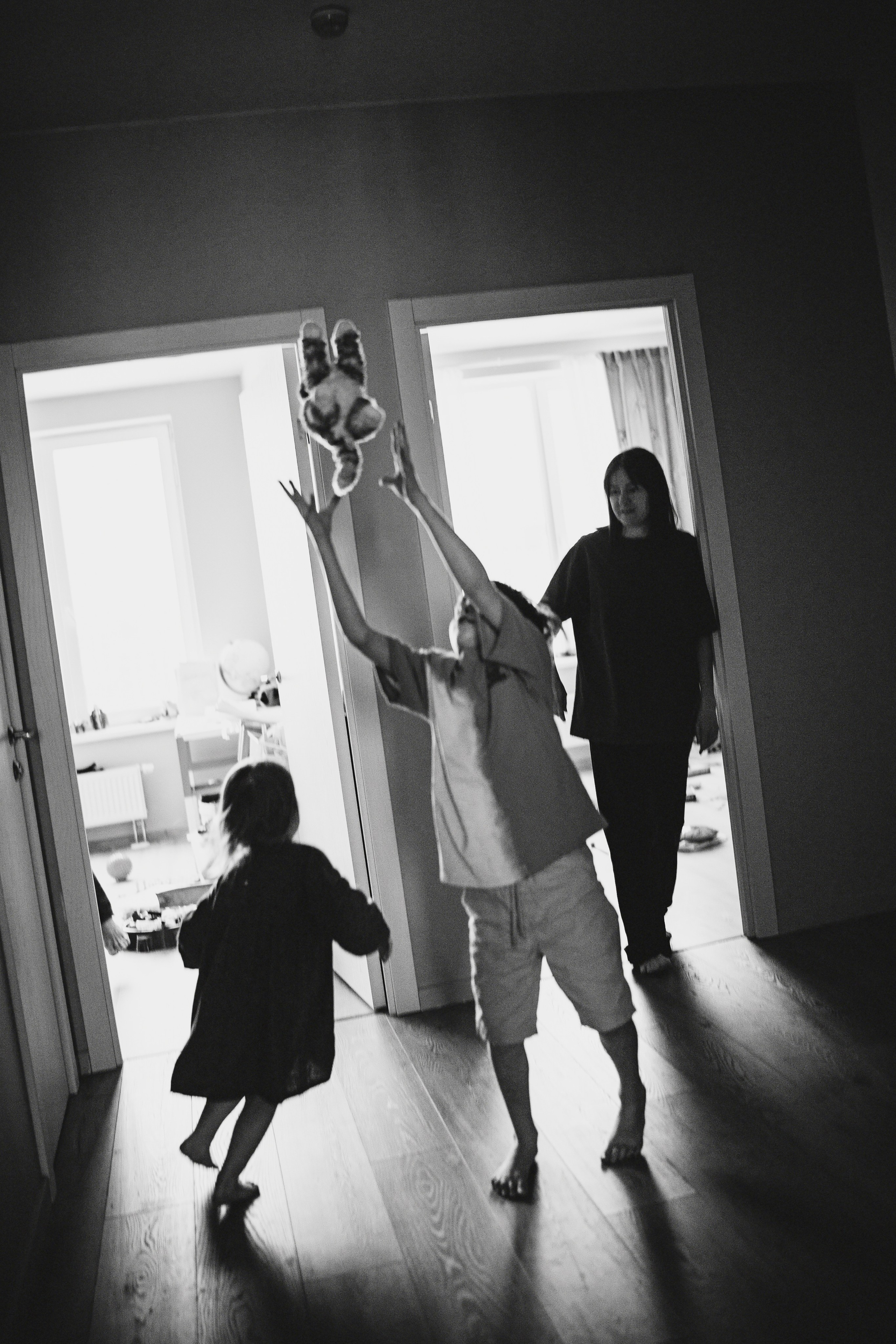 Семейная фотосессия в домашних условиях. Семейный фотограф в Москве Ирина Жур