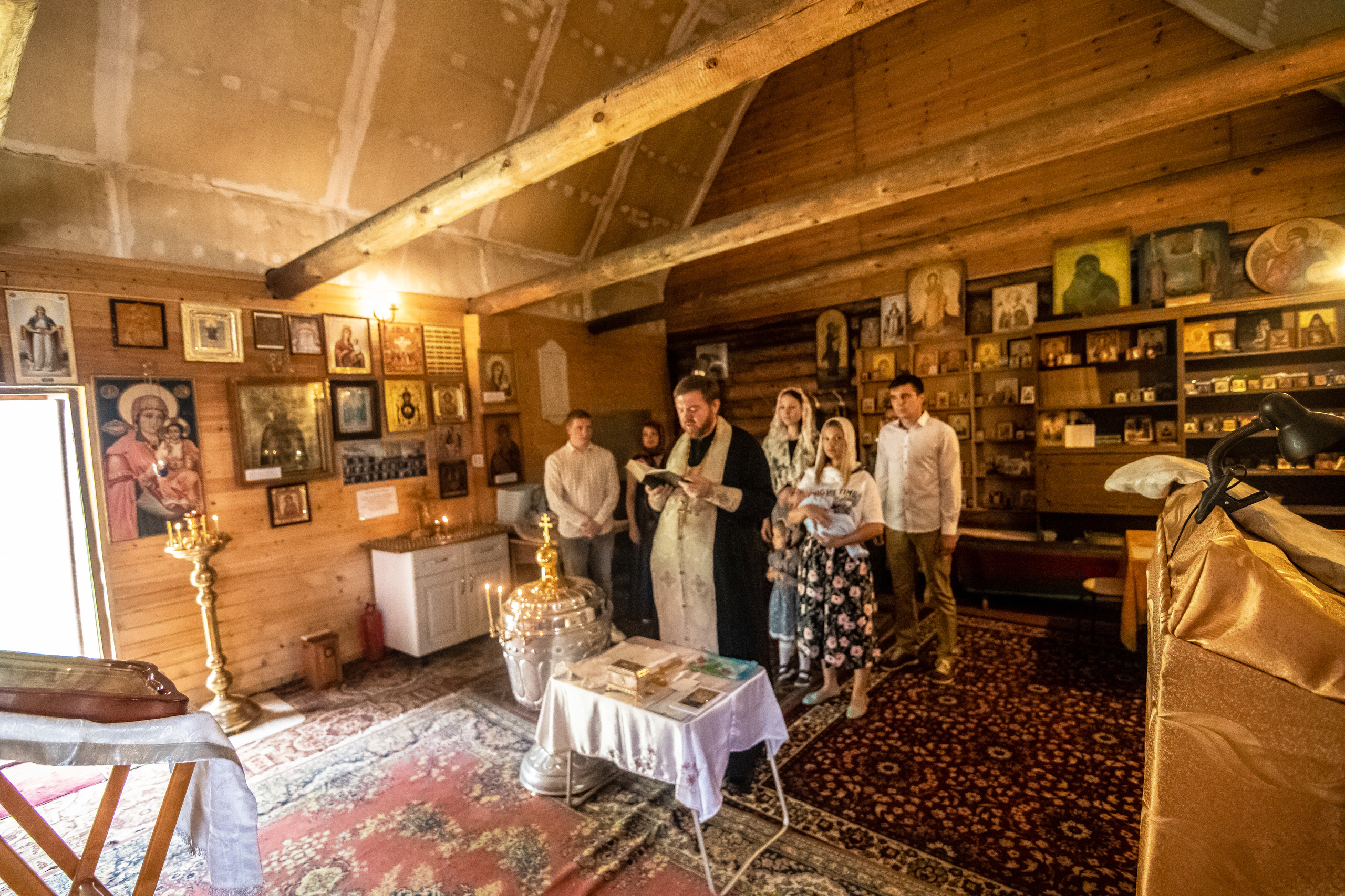 Съёмка таинство крещения. Свадебный фотограф в Москве