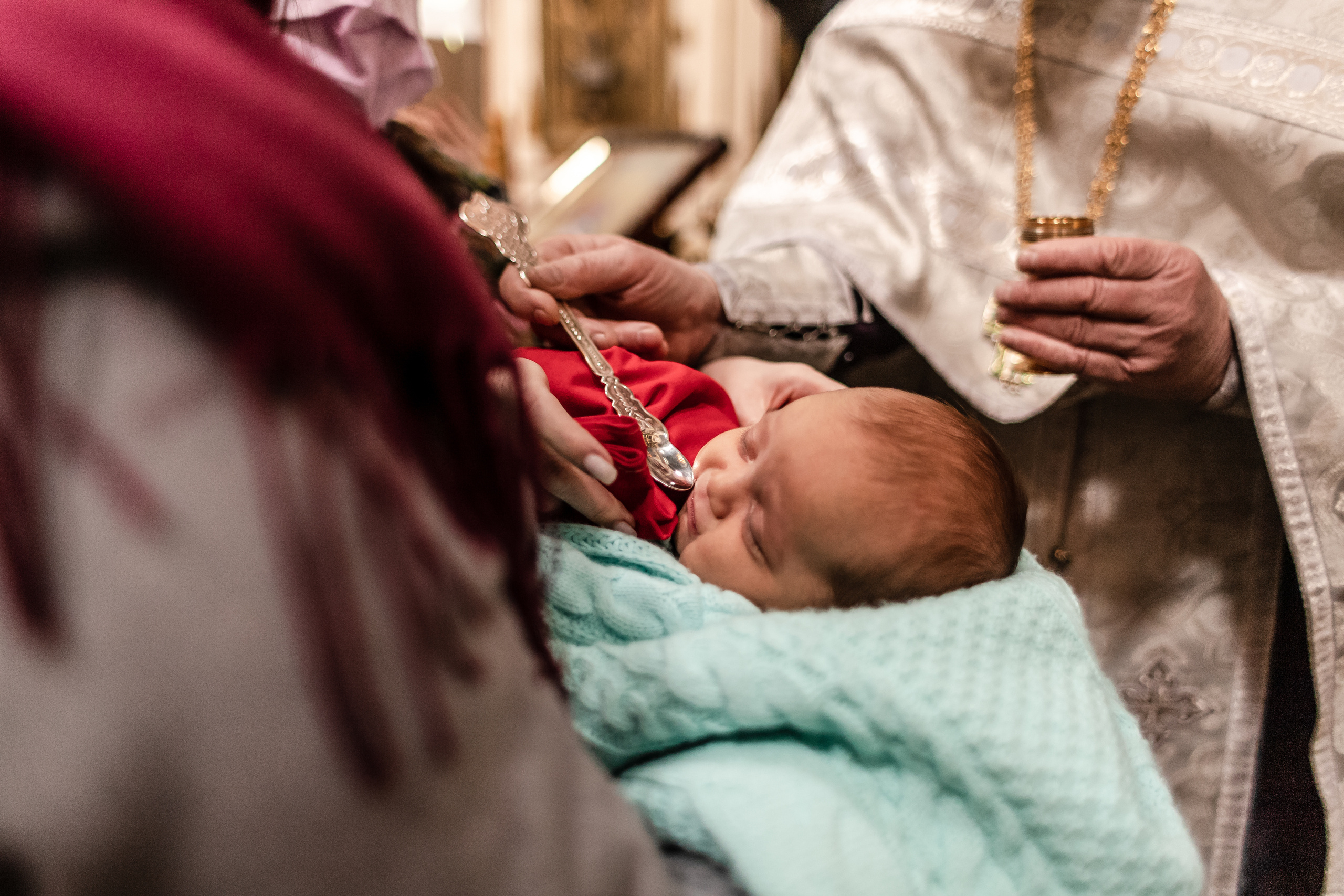 Съёмка таинство крещения. Свадебный фотограф в Москве