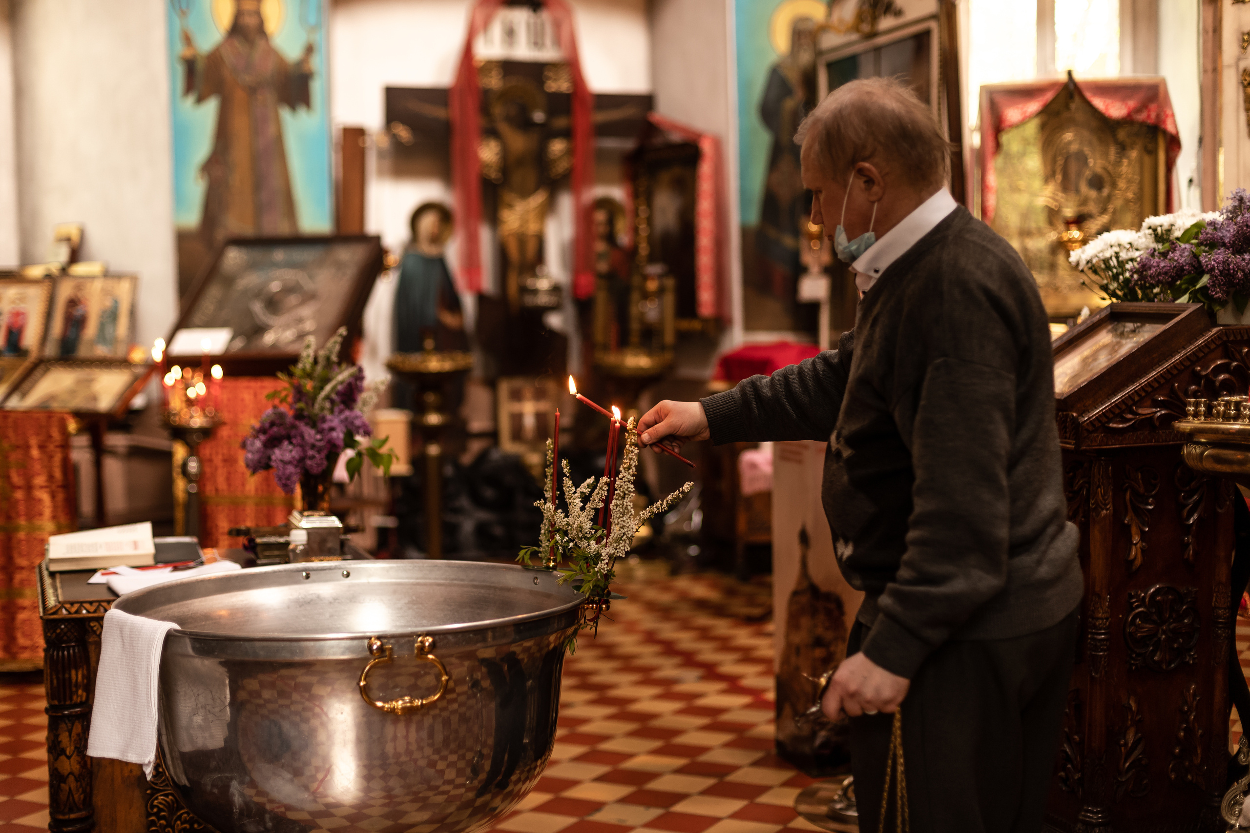 Съёмка таинство крещения. Свадебный фотограф в Москве