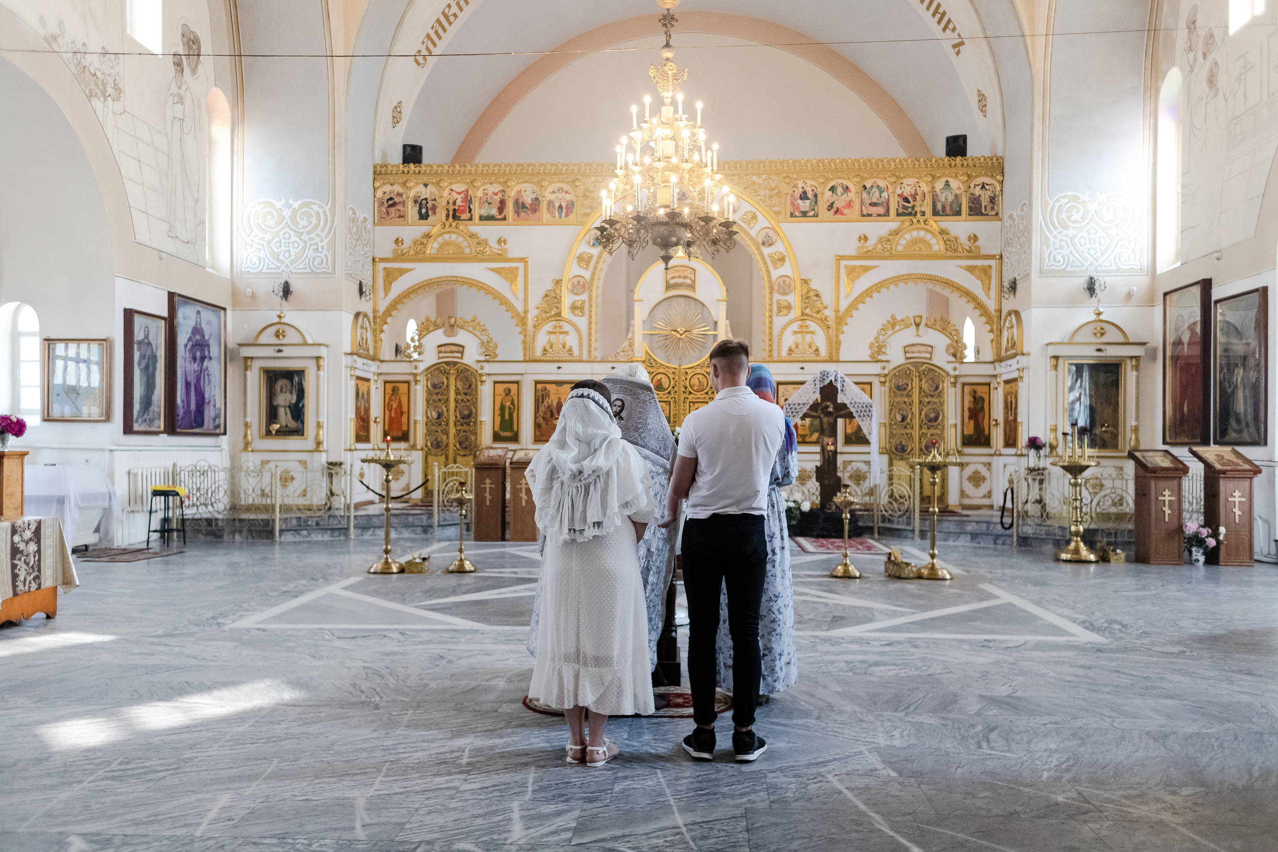 Съёмка таинство крещения. Свадебный фотограф в Москве