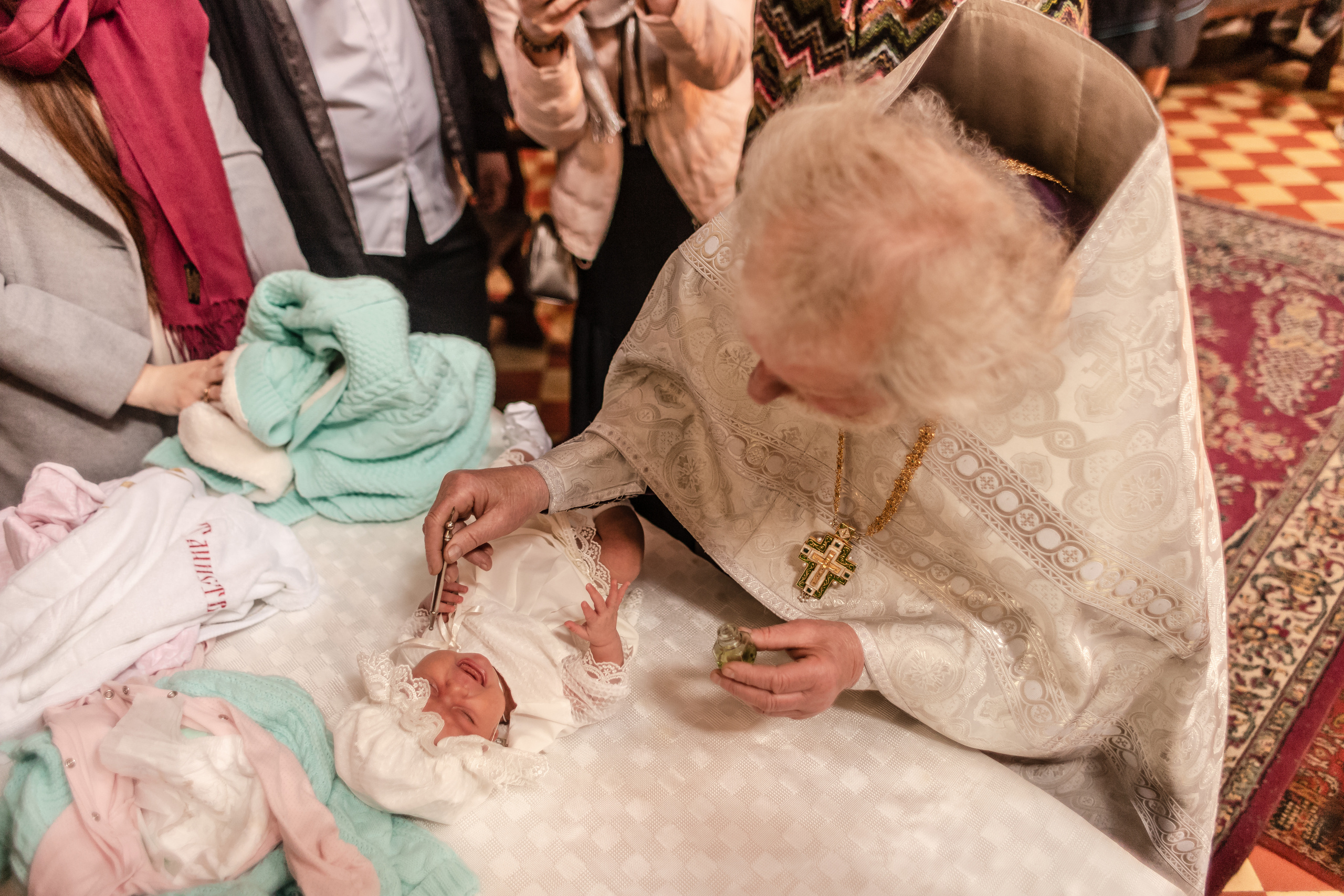 Съёмка таинство крещения. Свадебный фотограф в Москве