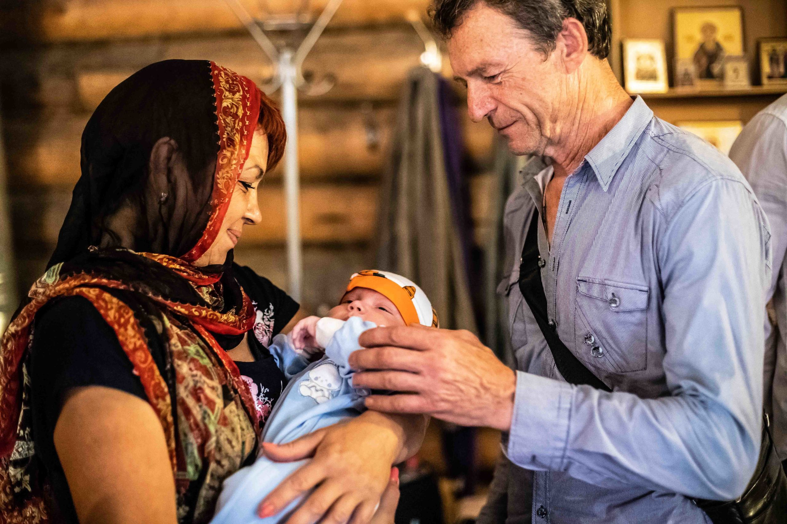 Съёмка таинство крещения. Свадебный фотограф в Москве