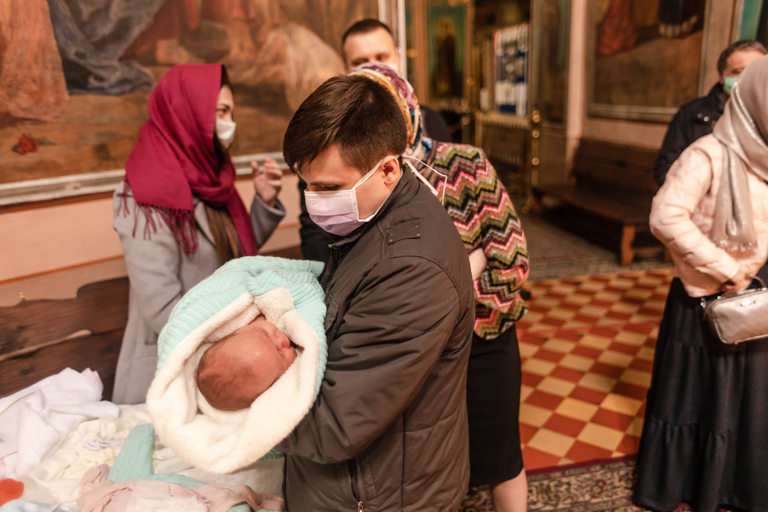 Съёмка таинство крещения. Свадебный фотограф в Москве
