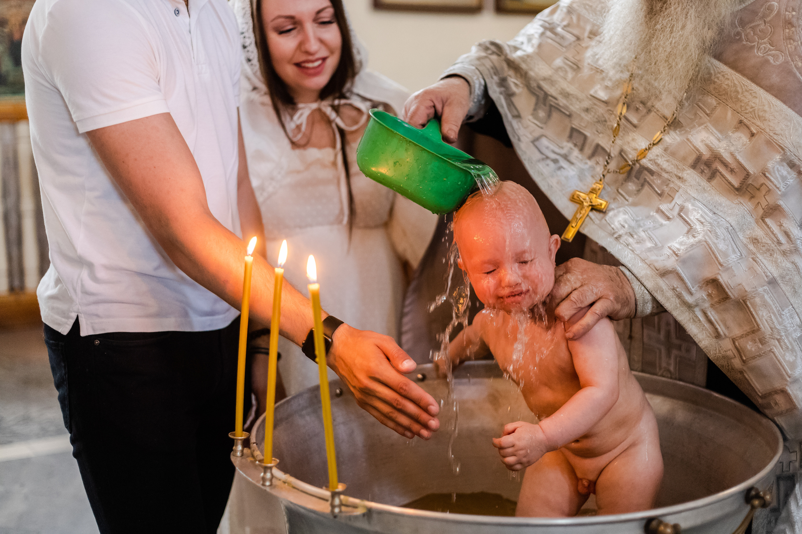 Съёмка таинство крещения. Свадебный фотограф в Москве