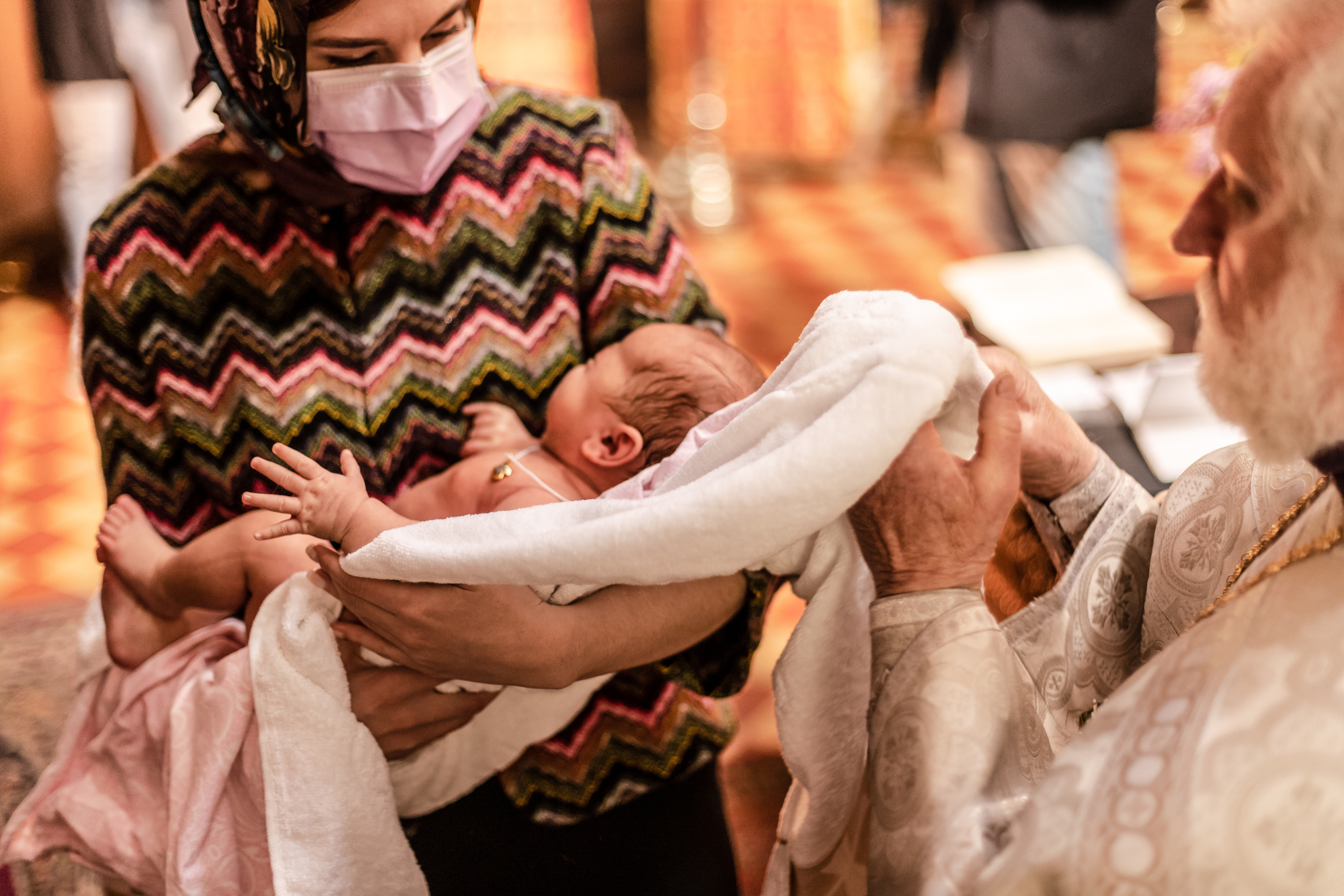 Съёмка таинство крещения. Свадебный фотограф в Москве