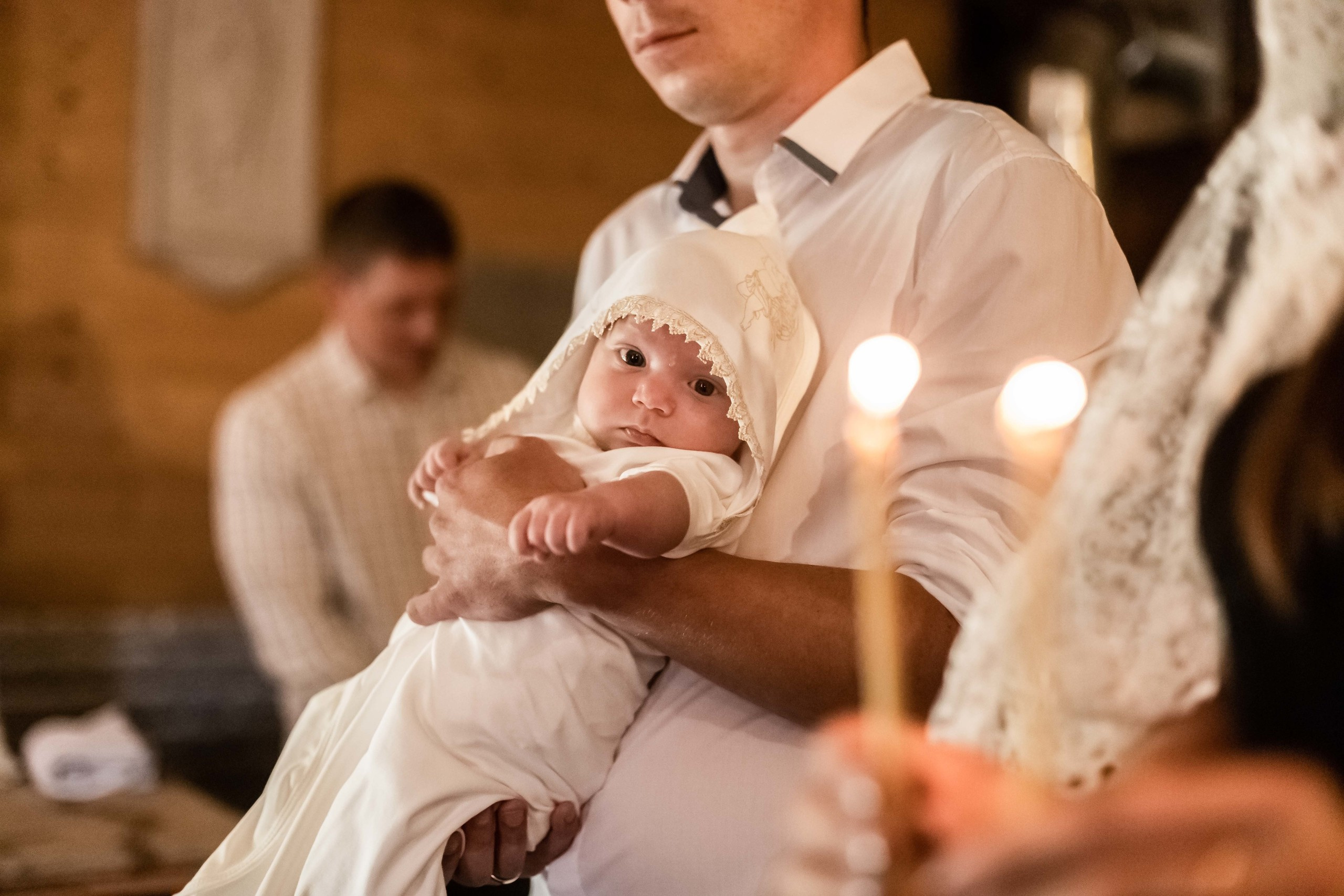 Съёмка таинство крещения. Свадебный фотограф в Москве