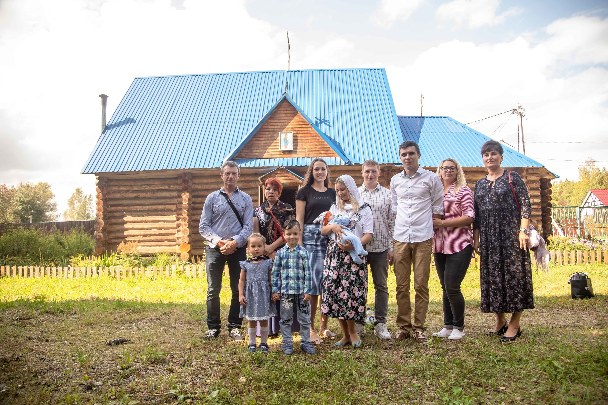 Съёмка таинство крещения. Свадебный фотограф в Москве