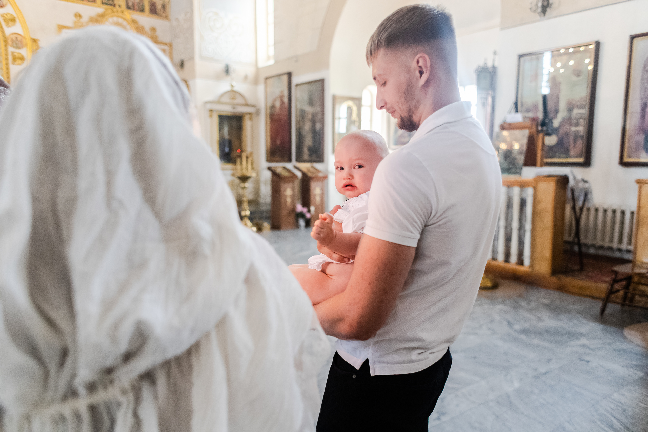 Съёмка таинство крещения. Свадебный фотограф в Москве