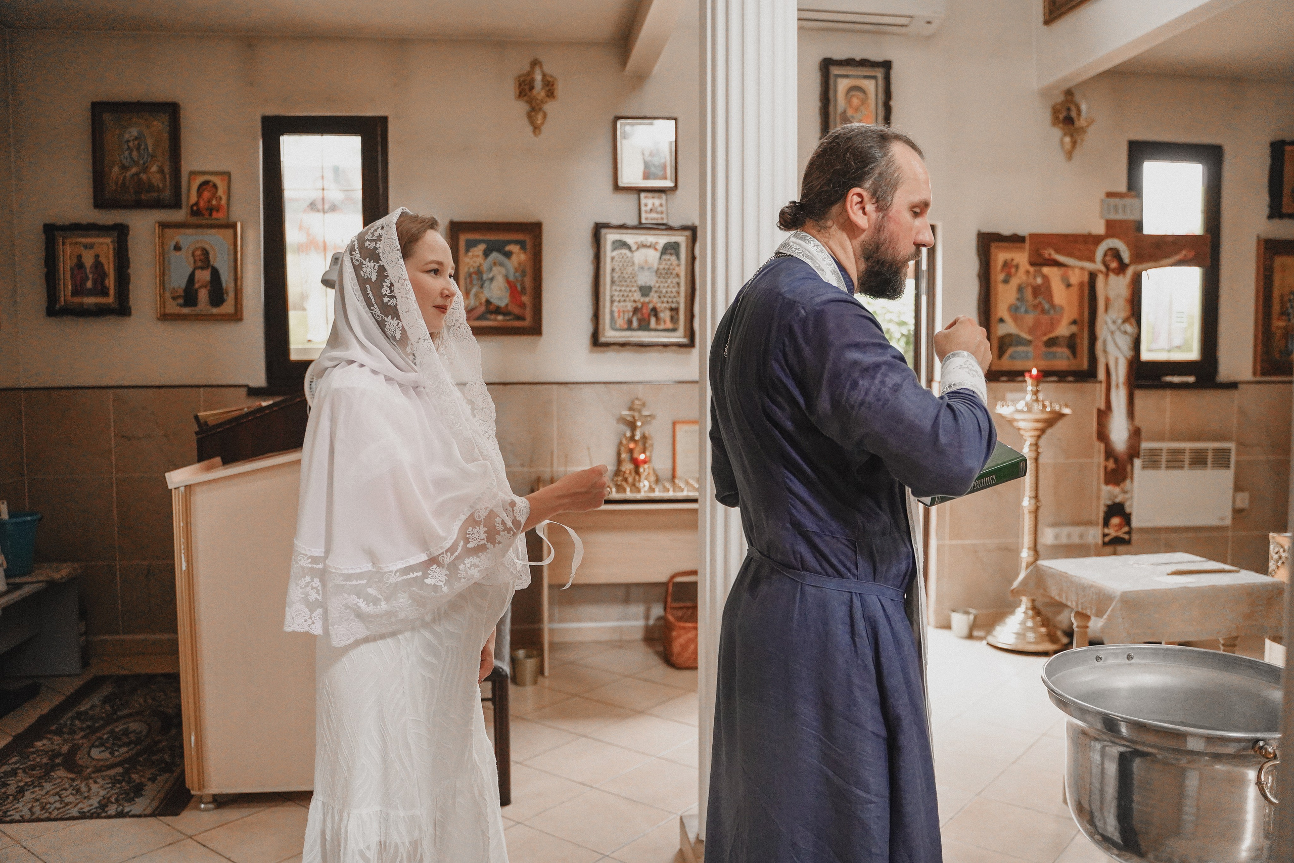 Крещение Лёвы. Семейный и женский фотограф в Краснодаре Анастасия Приймак