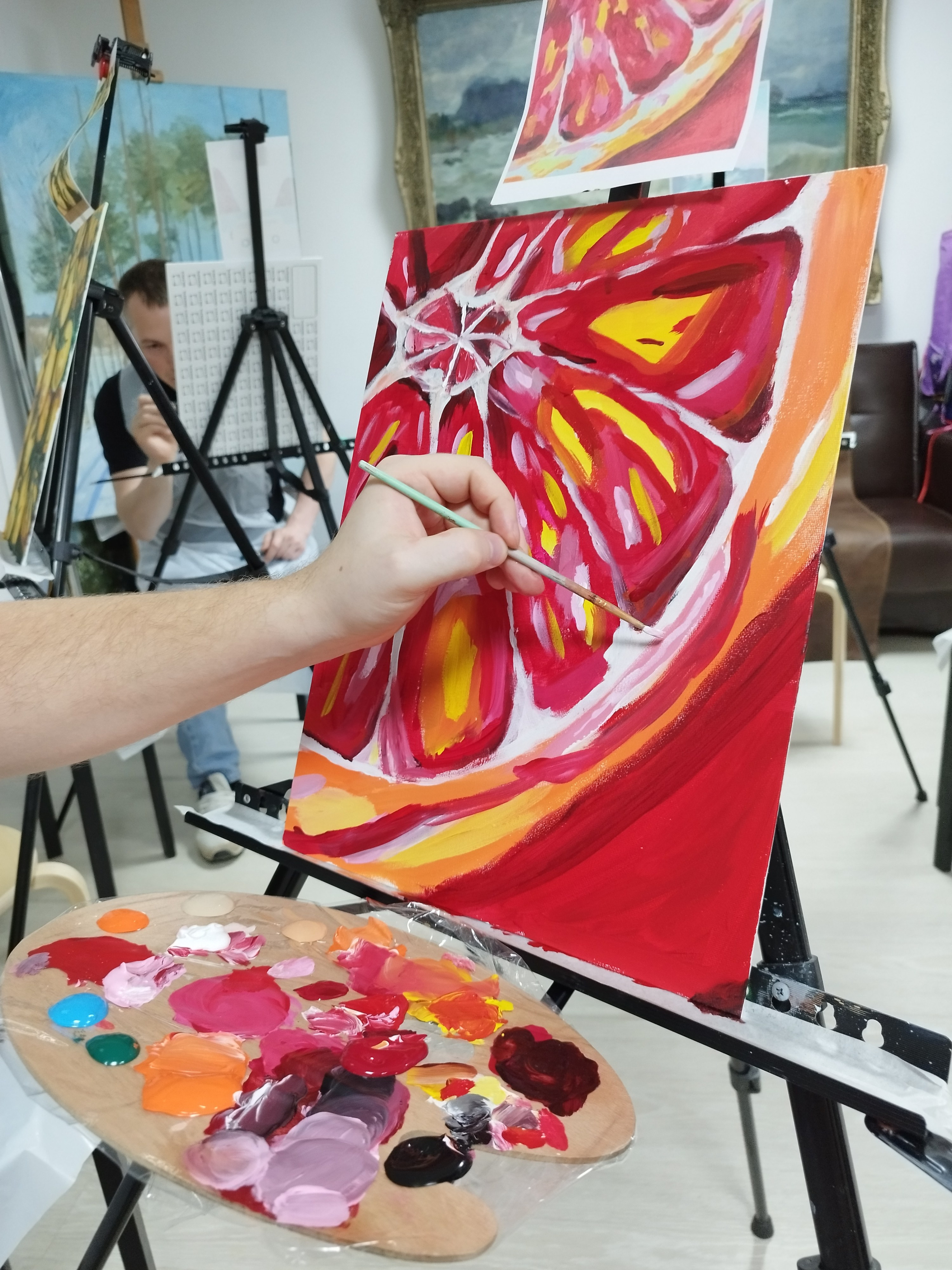 Арт-вечеринки. Арт-вечеринки и мастер-классы в Москве для взрослых и детей