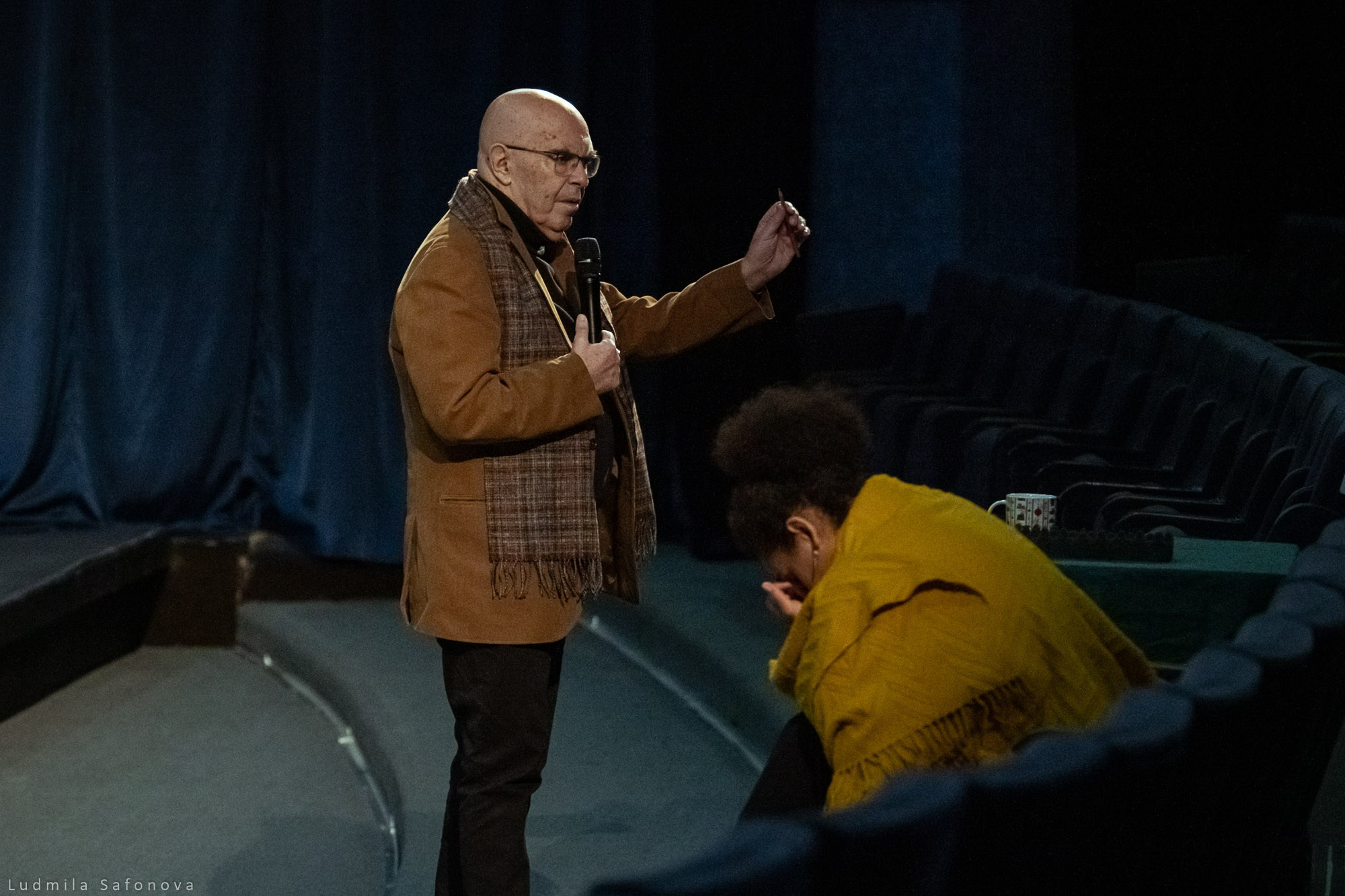 Театр Эрмитаж. Репетиция спектакля «Гамлет. Путь к отцу». Режиссёр Михаил Левитин. Lucytheatre