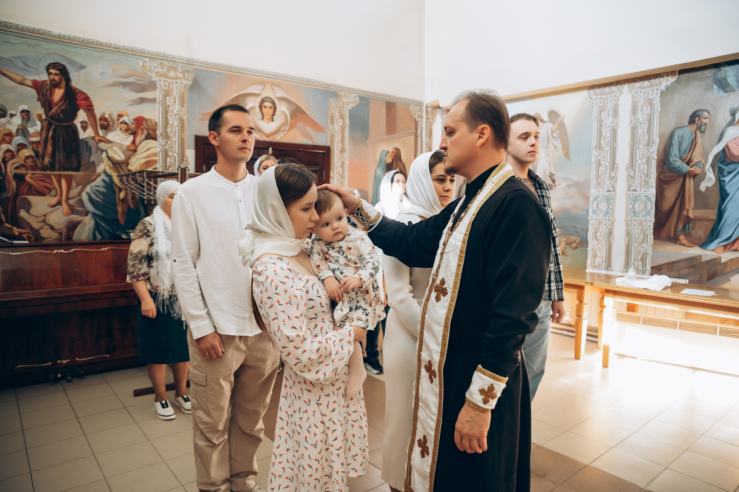 Таинство крещения. Фотограф Тольятти, Самара Домненко Светлана