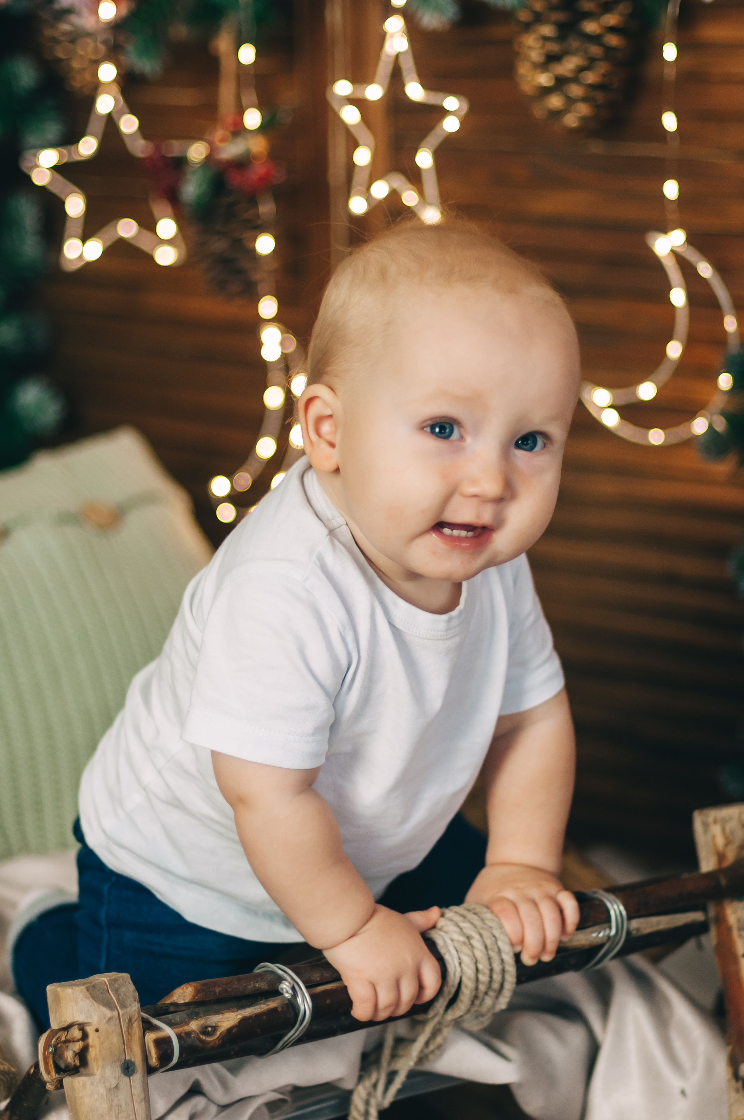 Новогодняя студийная съёмка для Алины, Влада и Матвея. Свадебный и семейный фотограф г. Ярославль Савинская Анастасия