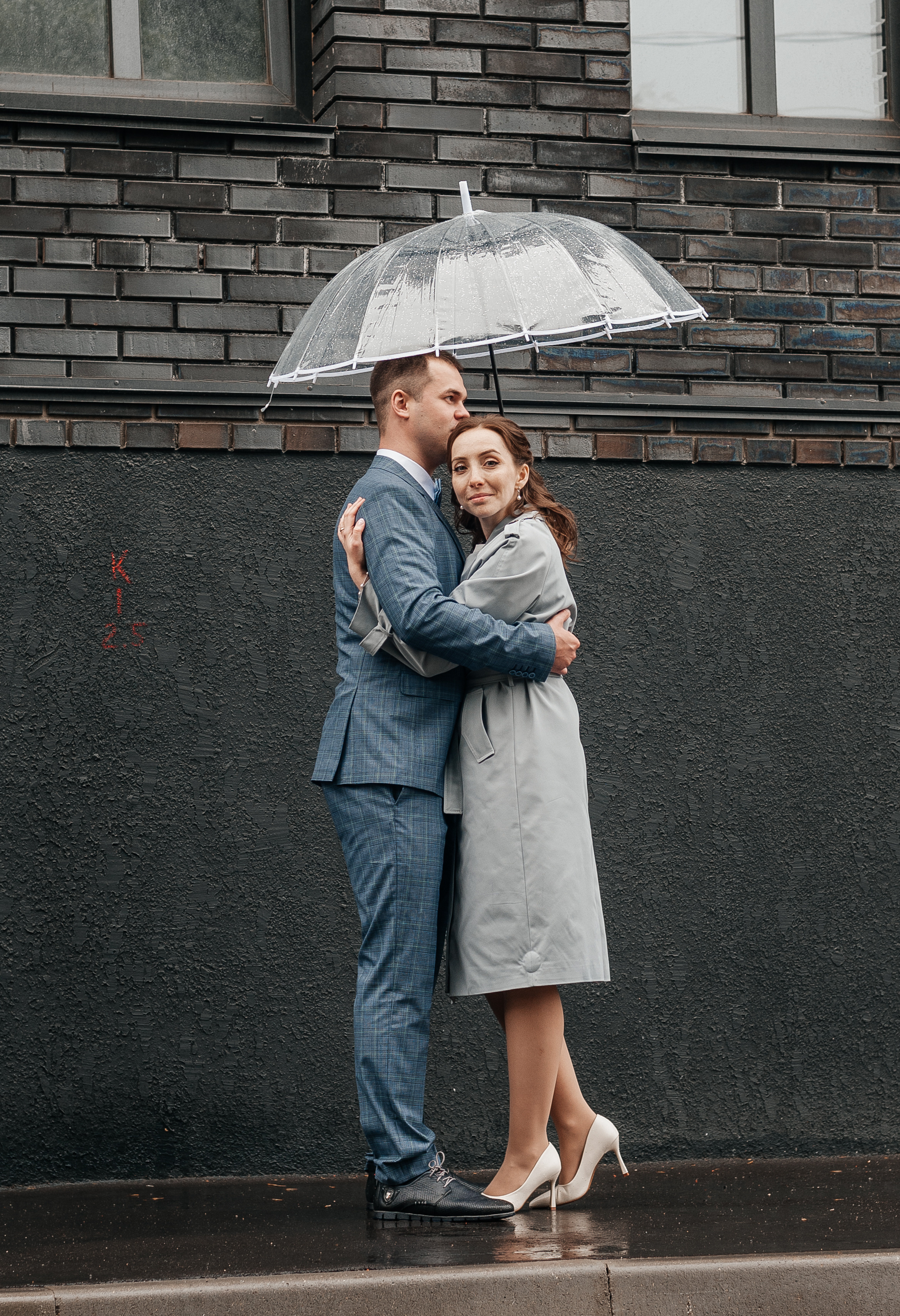 Свадебная съёмка в дождливую погоду для Марии и Дениса. Свадебный и семейный фотограф г. Ярославль Савинская Анастасия
