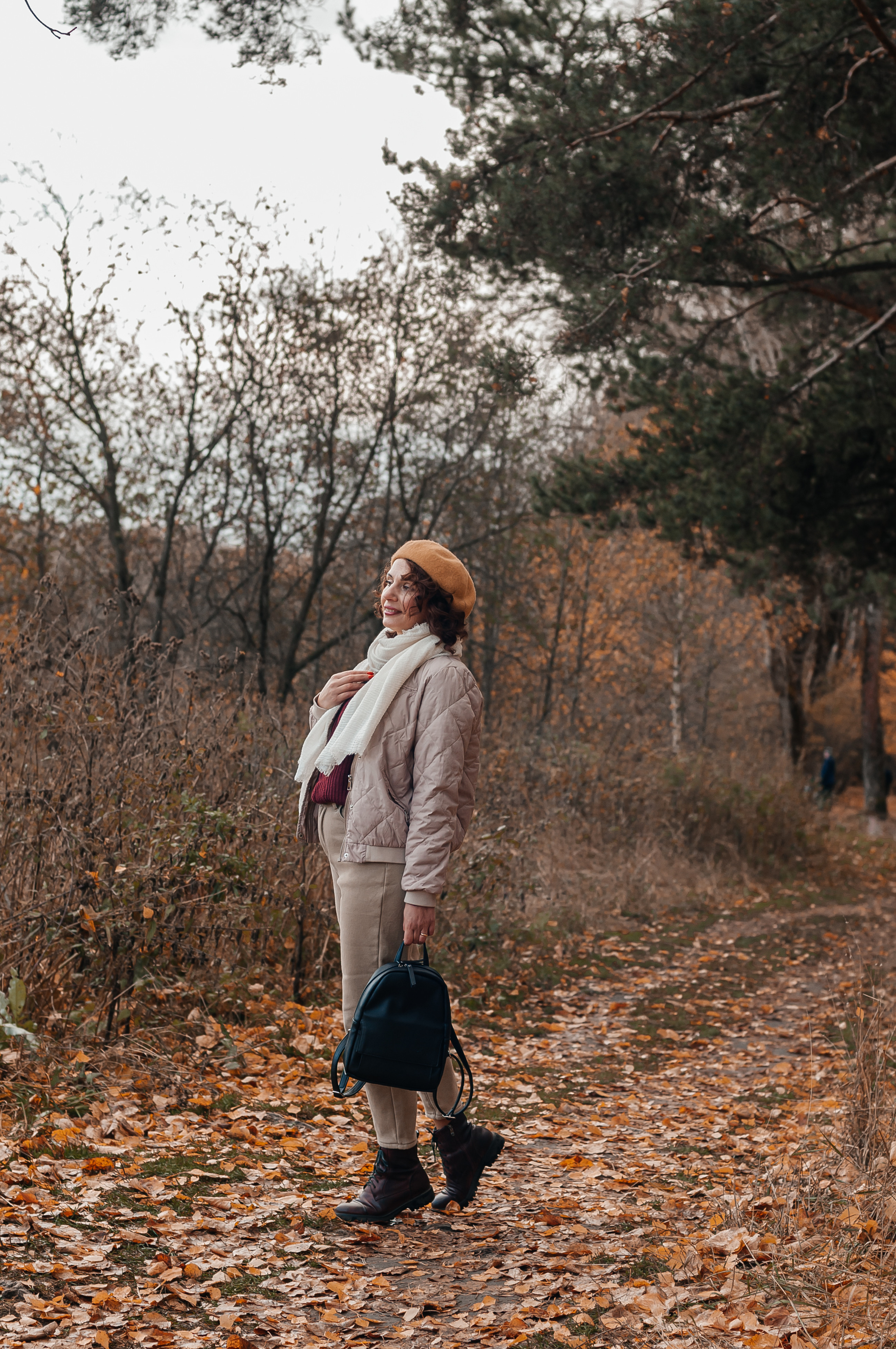 Прогулочная съёмка в золотой осени для Натальи. Свадебный и семейный фотограф г. Ярославль Савинская Анастасия
