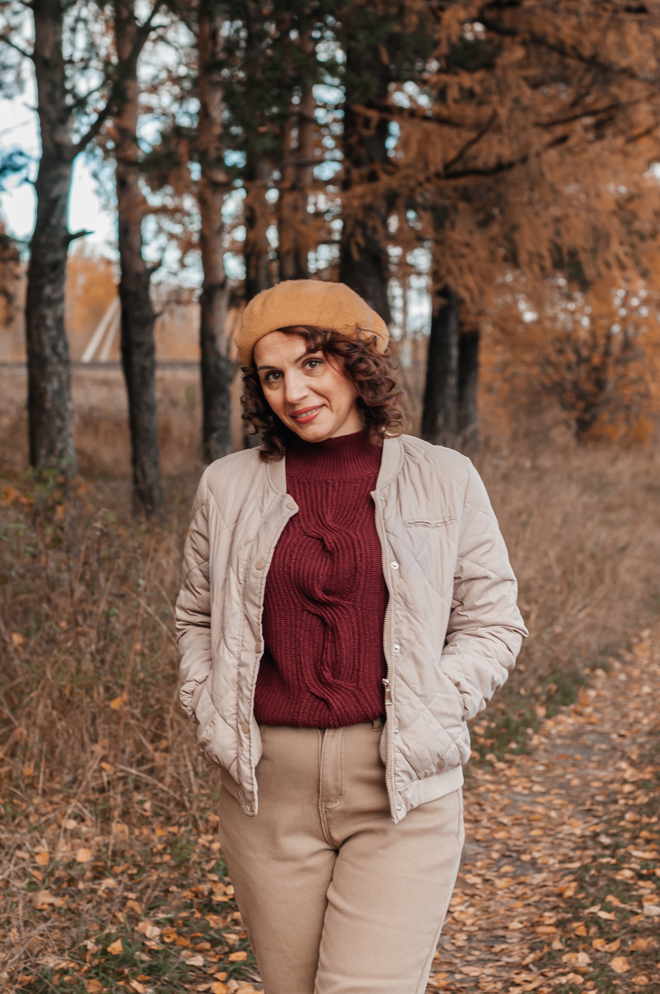 Прогулочная съёмка в золотой осени для Натальи. Свадебный и семейный фотограф г. Ярославль Савинская Анастасия