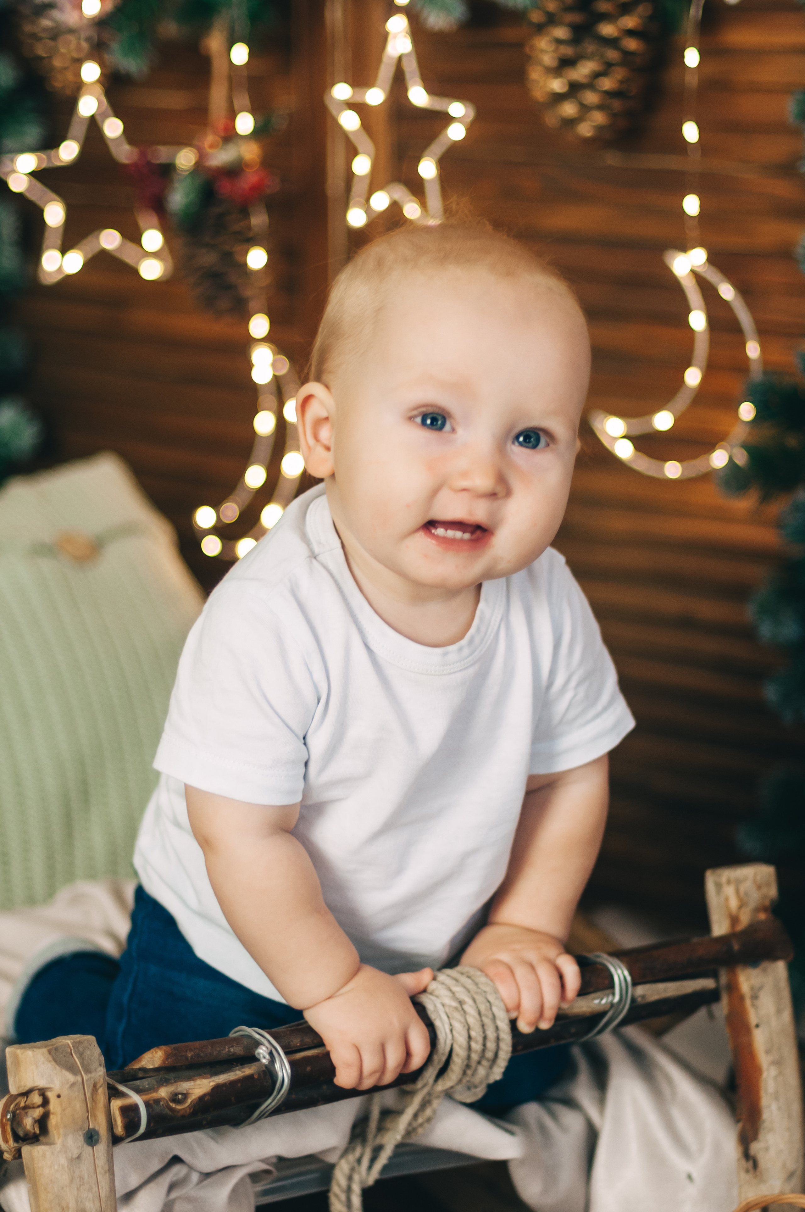 Новогодняя студийная съёмка для Алины, Влада и Матвея. Свадебный и семейный фотограф г. Ярославль Савинская Анастасия